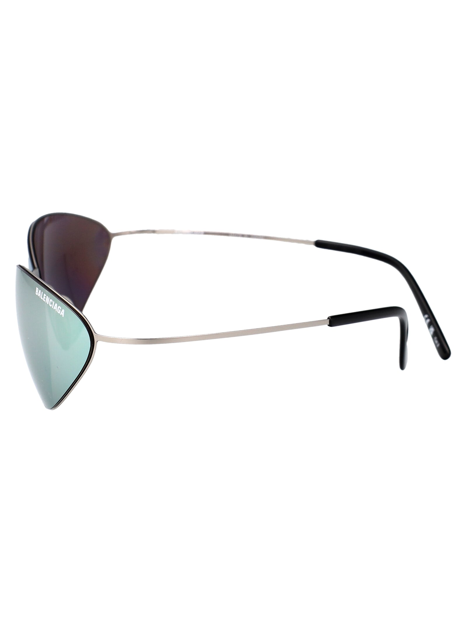 Balenciaga Bb0350s Sunglasses In Silver-silver-silver