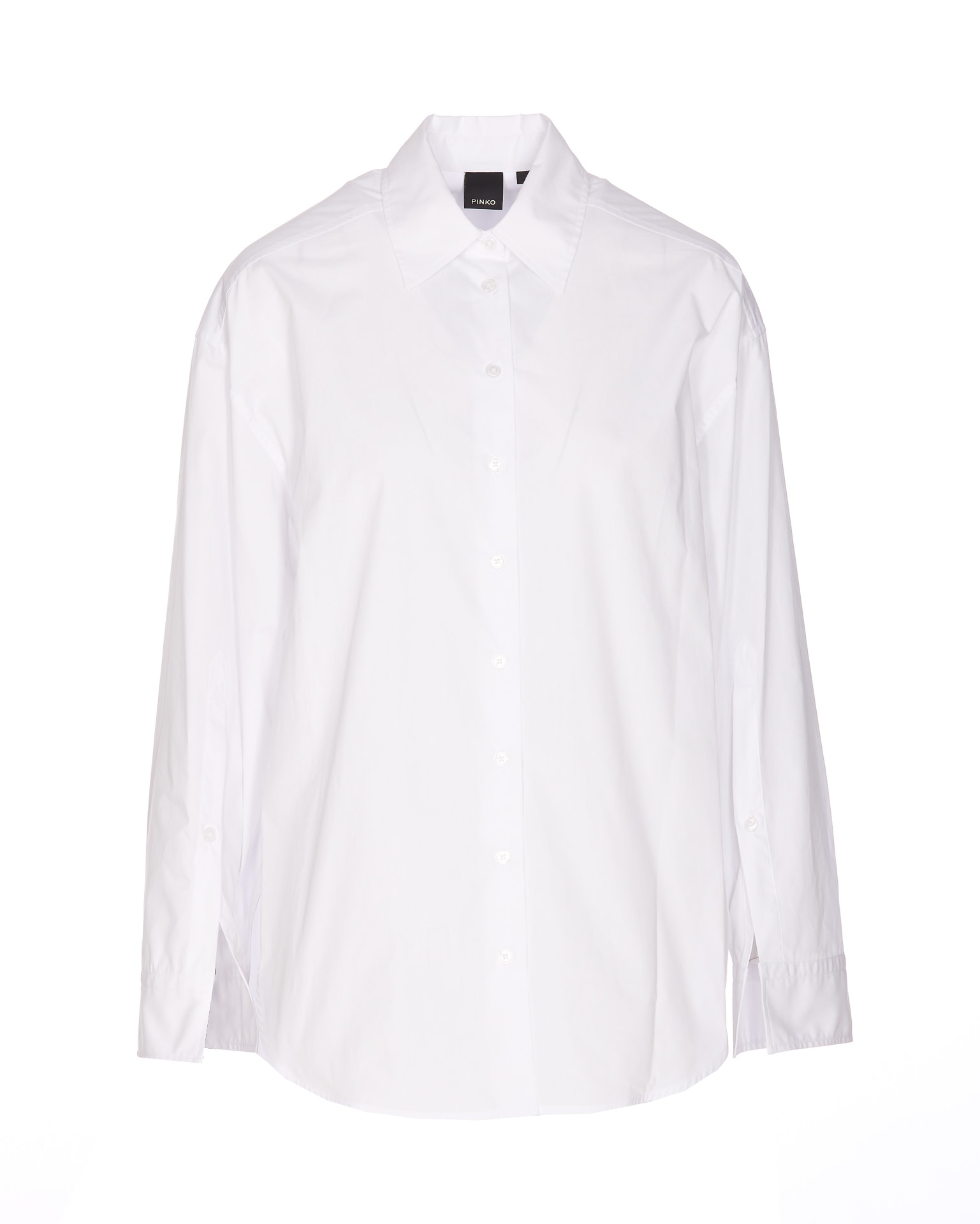 Shop Pinko Eden Shirt In Bianco Brillante