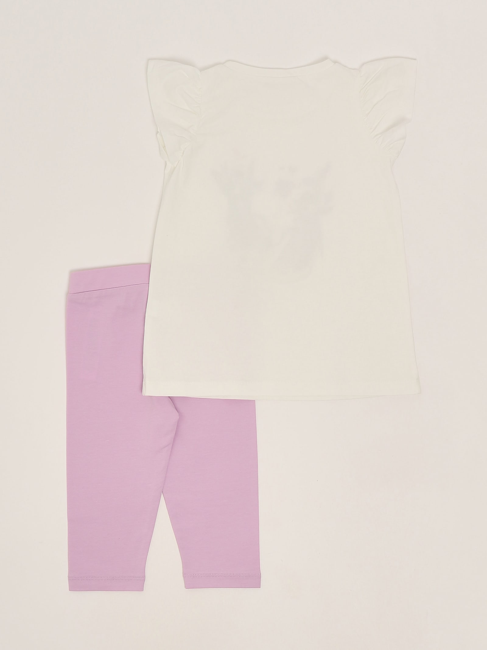 Liu •jo T-shirt + Leggings Suit In Animal Print