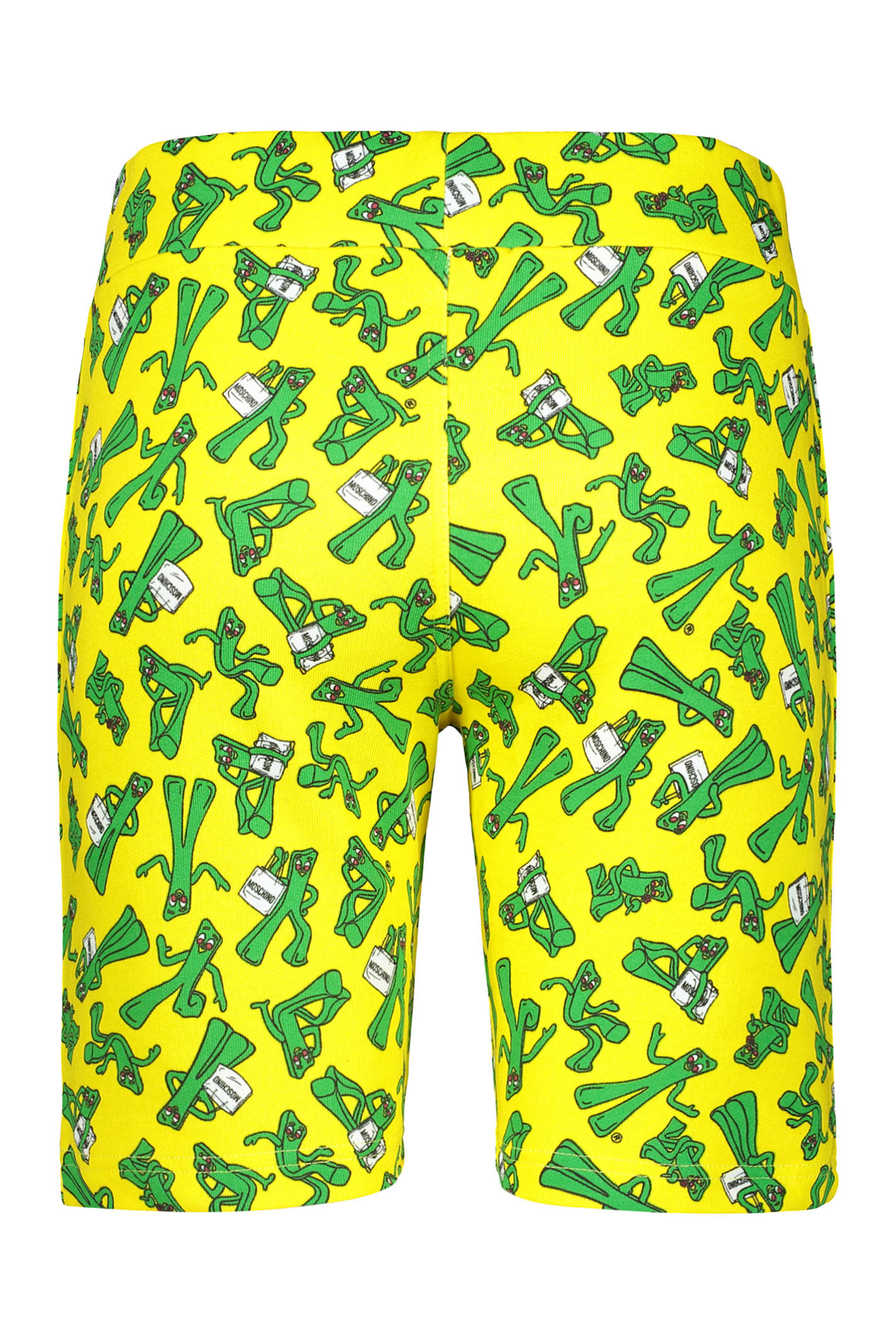 Moschino All-over Print Shorts In Multi