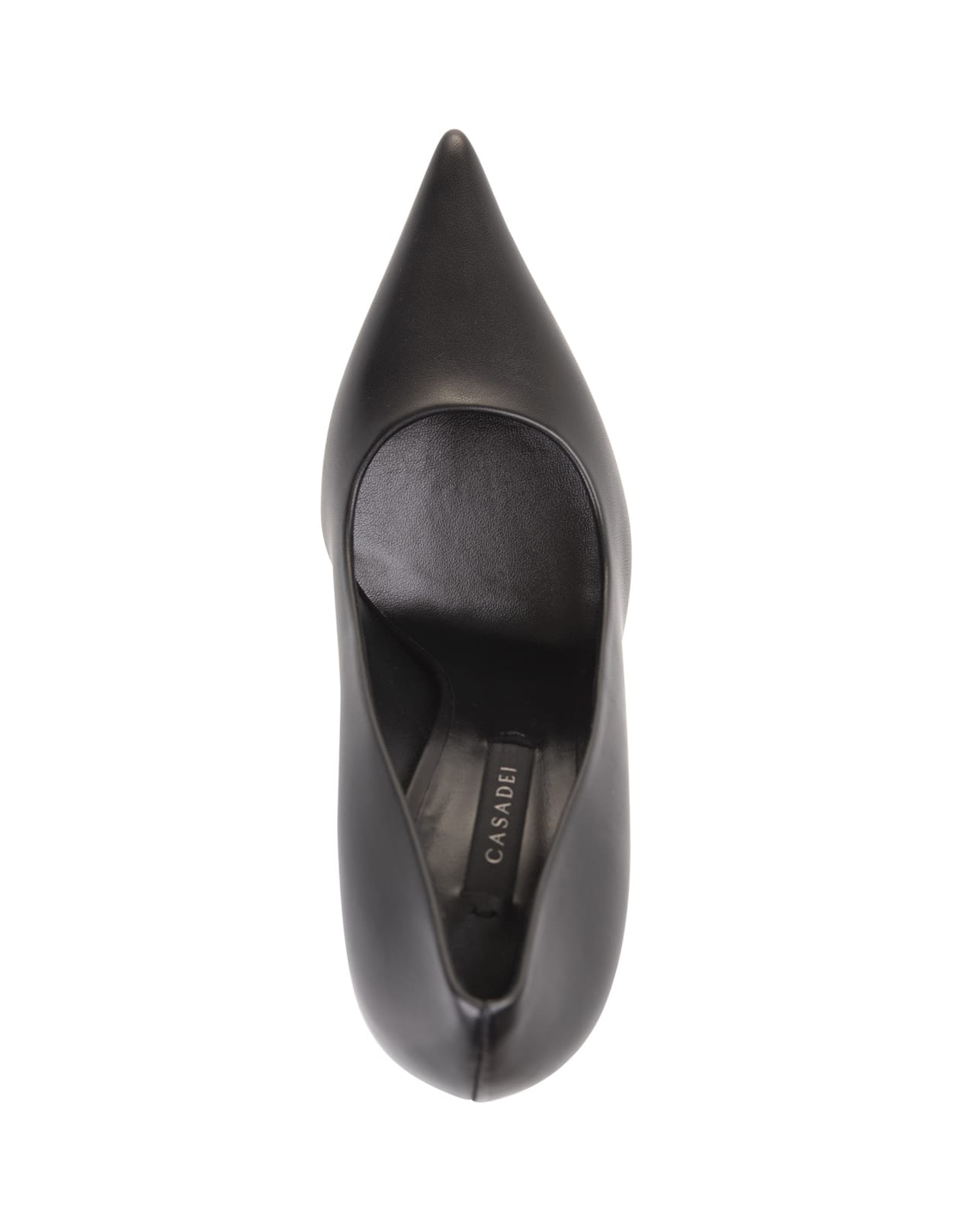 Casadei Sculpted-heel 110mm Leather Pumps In Black