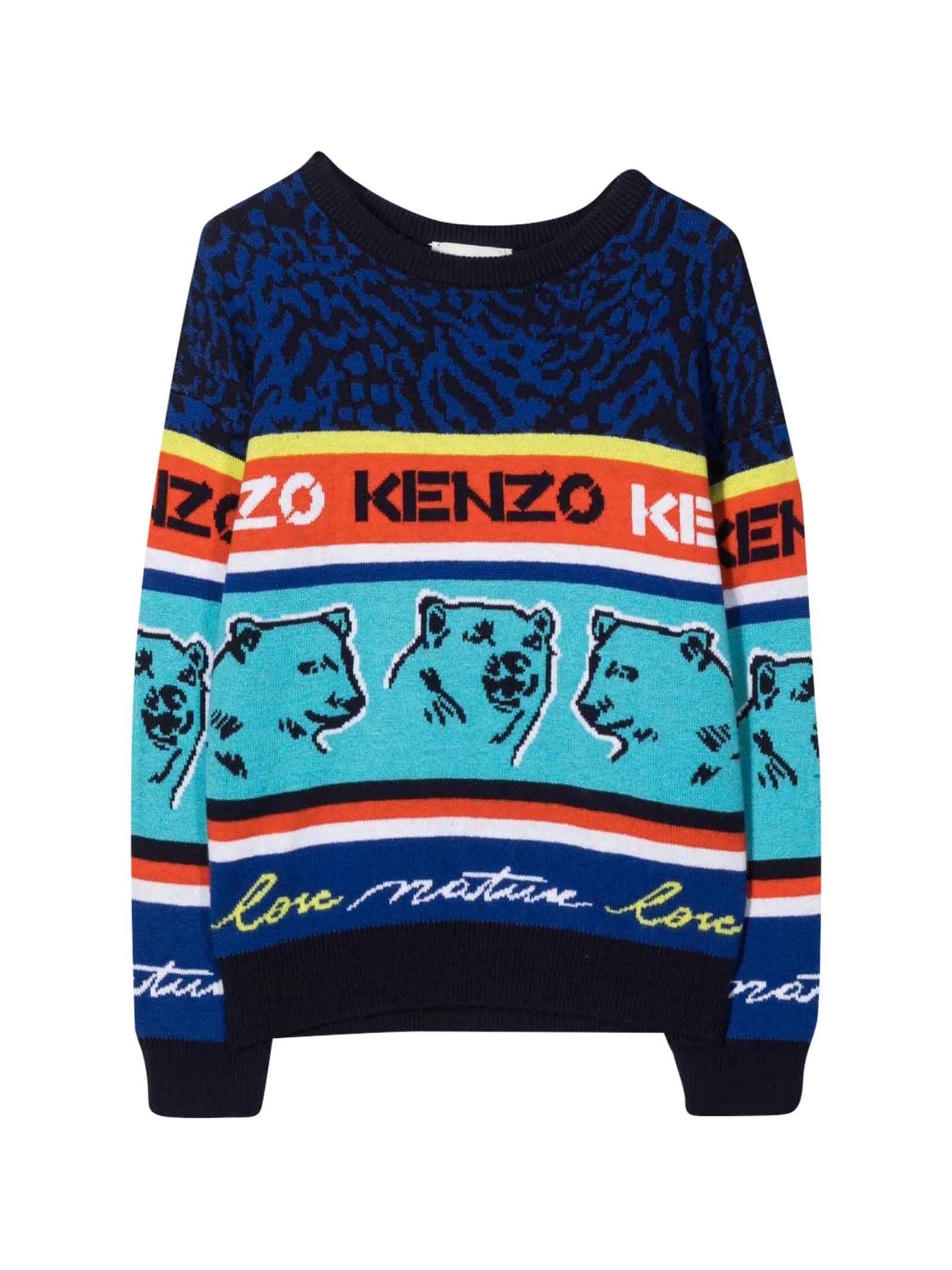 Kenzo Kids Multicolor Sweater Unisex