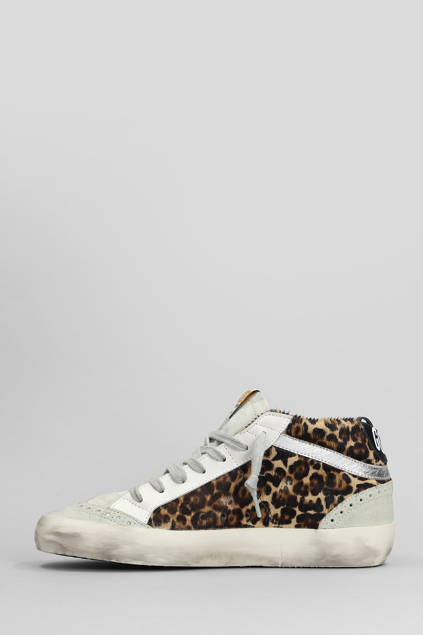Golden Goose Deluxe Brand Women Mid Star Classic High-top Ponyskin Sneakers In Multi