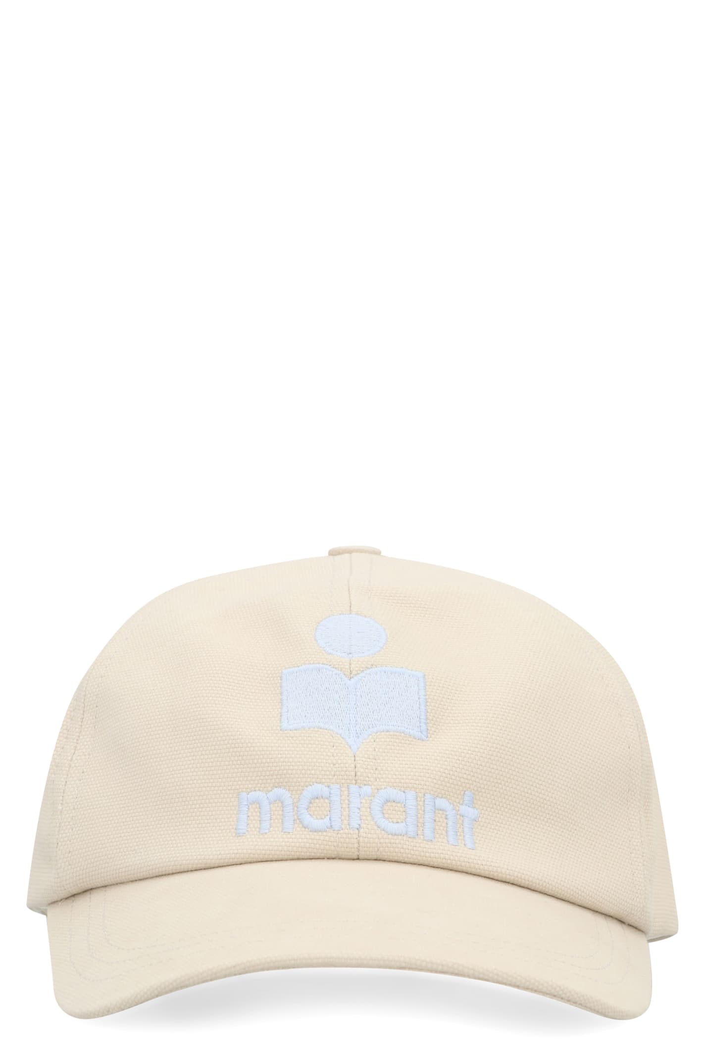 Shop Isabel Marant Tyron Logo Baseball Cap In Clear Blue