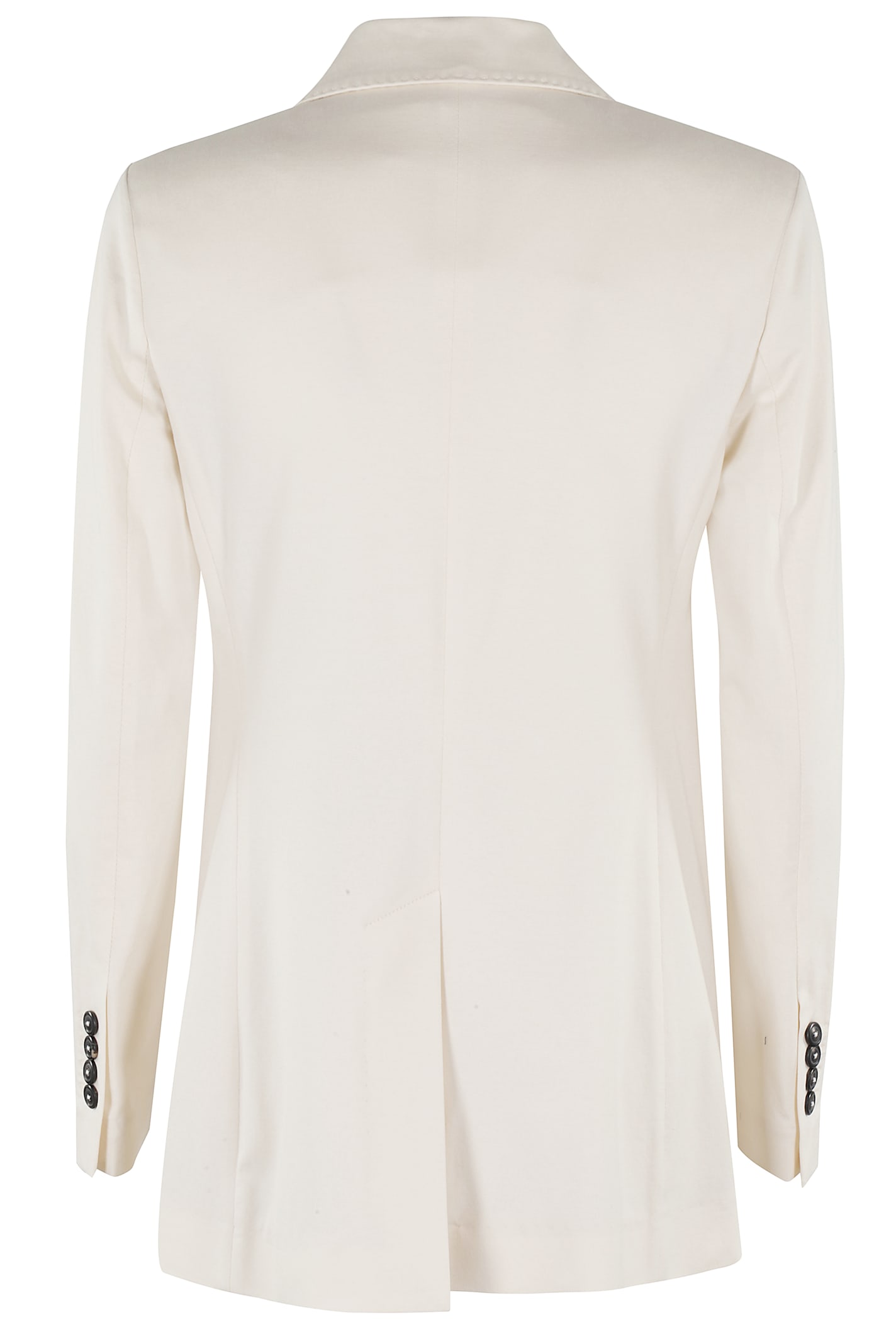 Shop Circolo 1901 Blazer Jersey In Linen