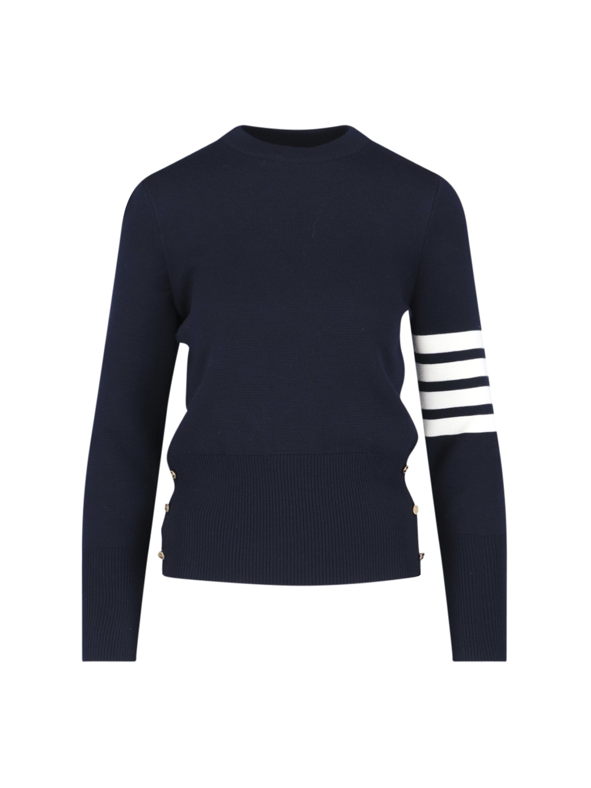 Shop Thom Browne 4-bar Sweater In Blue