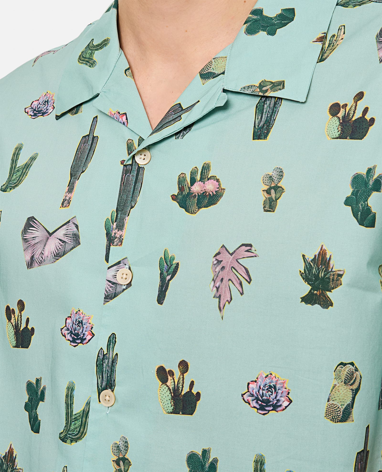 PAUL SMITH MENS SS REGULAR FIT SHIRT