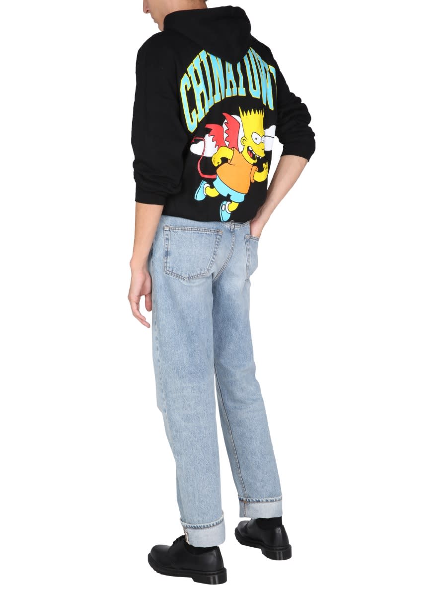 Market Devil Bart Sweatshirt In Black