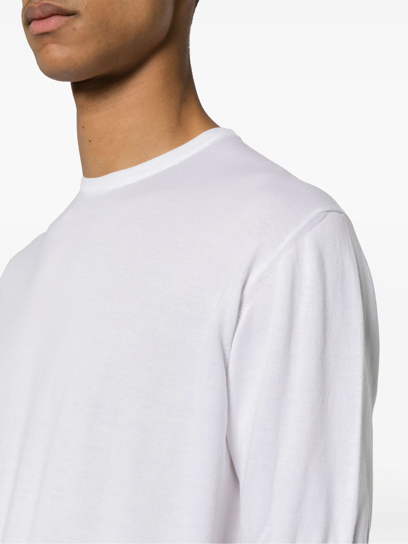 Fedeli Cotton T-shirt In White