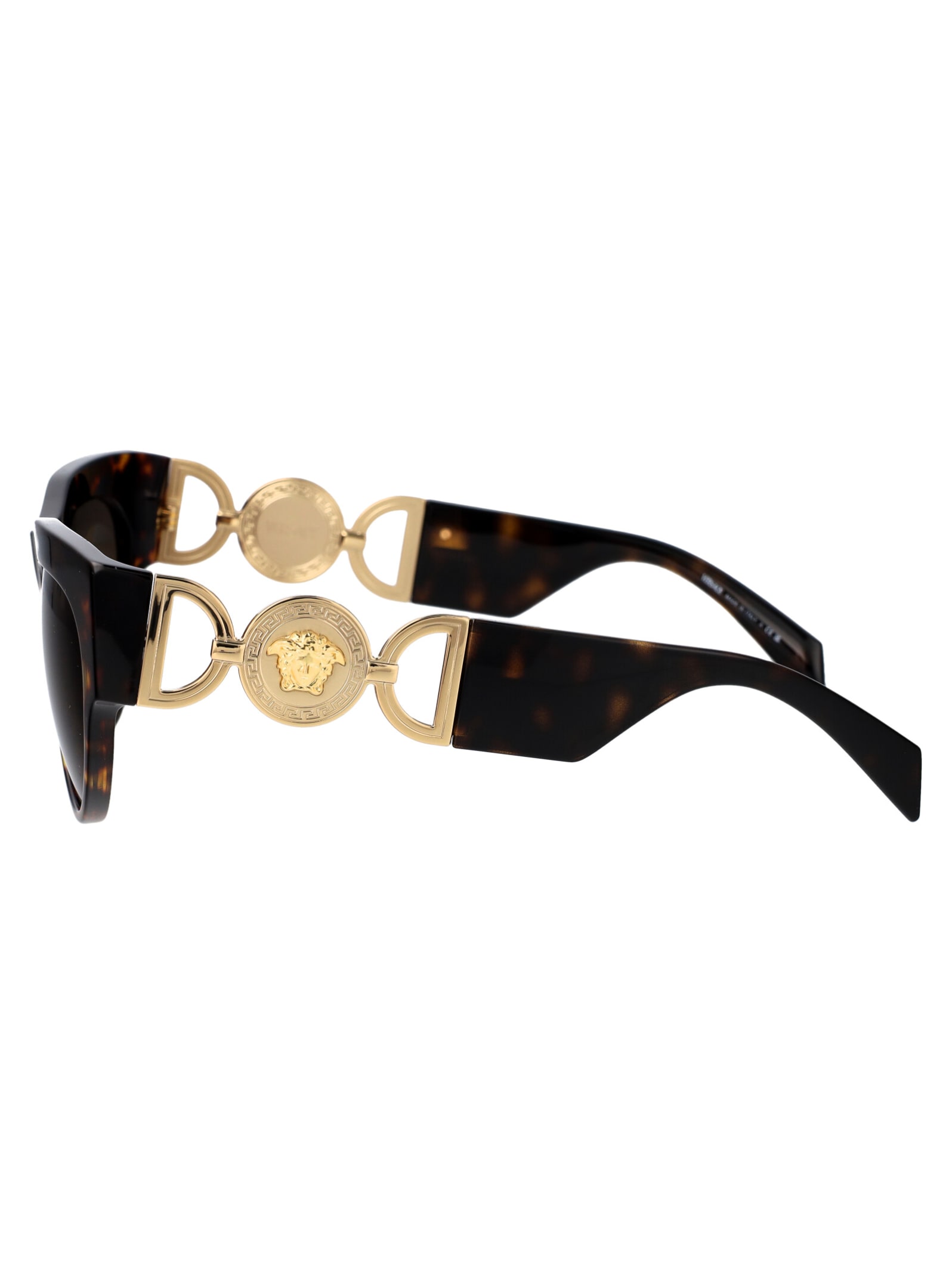 Shop Versace 0ve4440u Sunglasses In 108/3 Havana