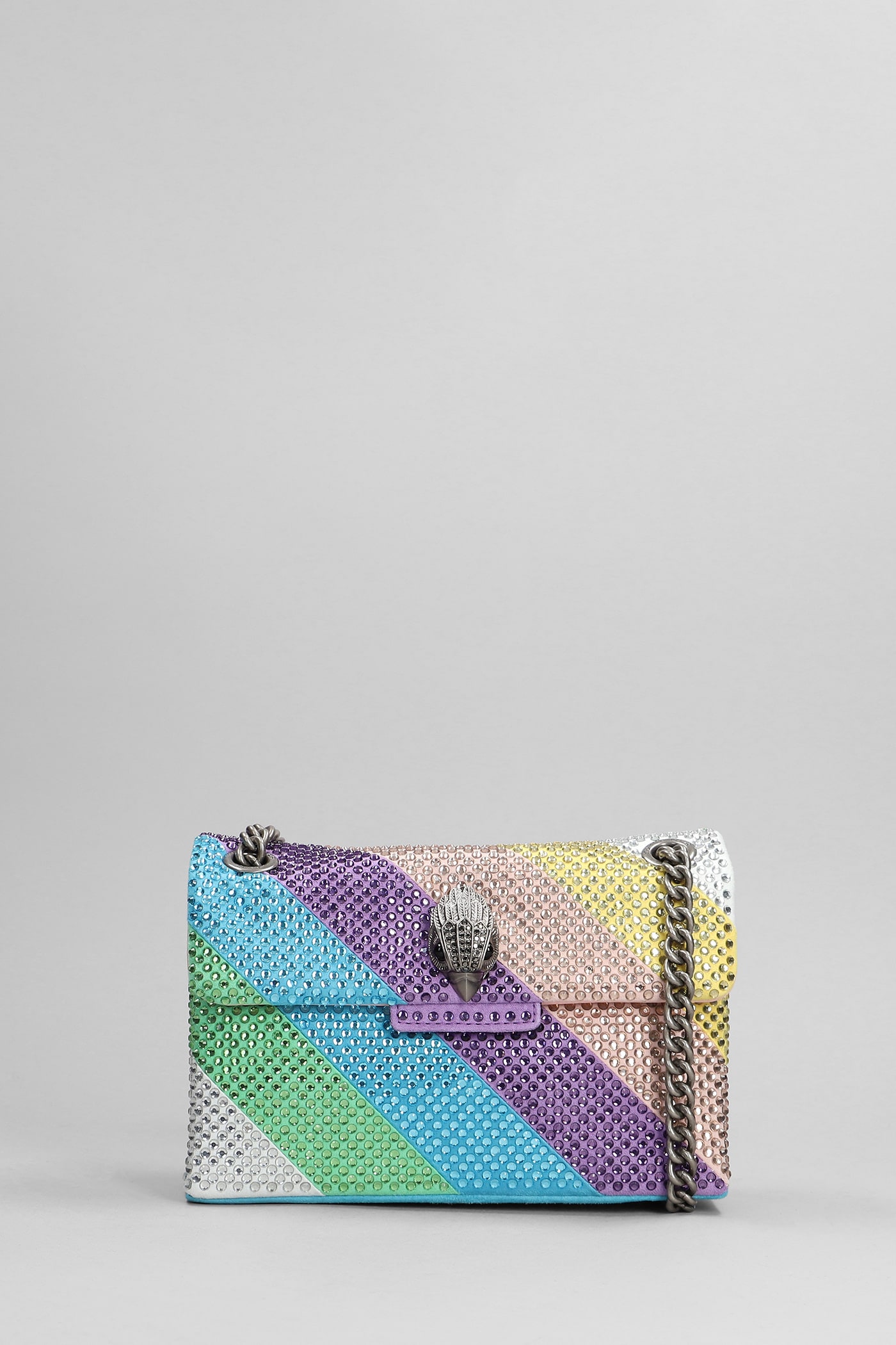 Kurt Geiger Mini Kensington Shoulder Bag In Multicolor Leather