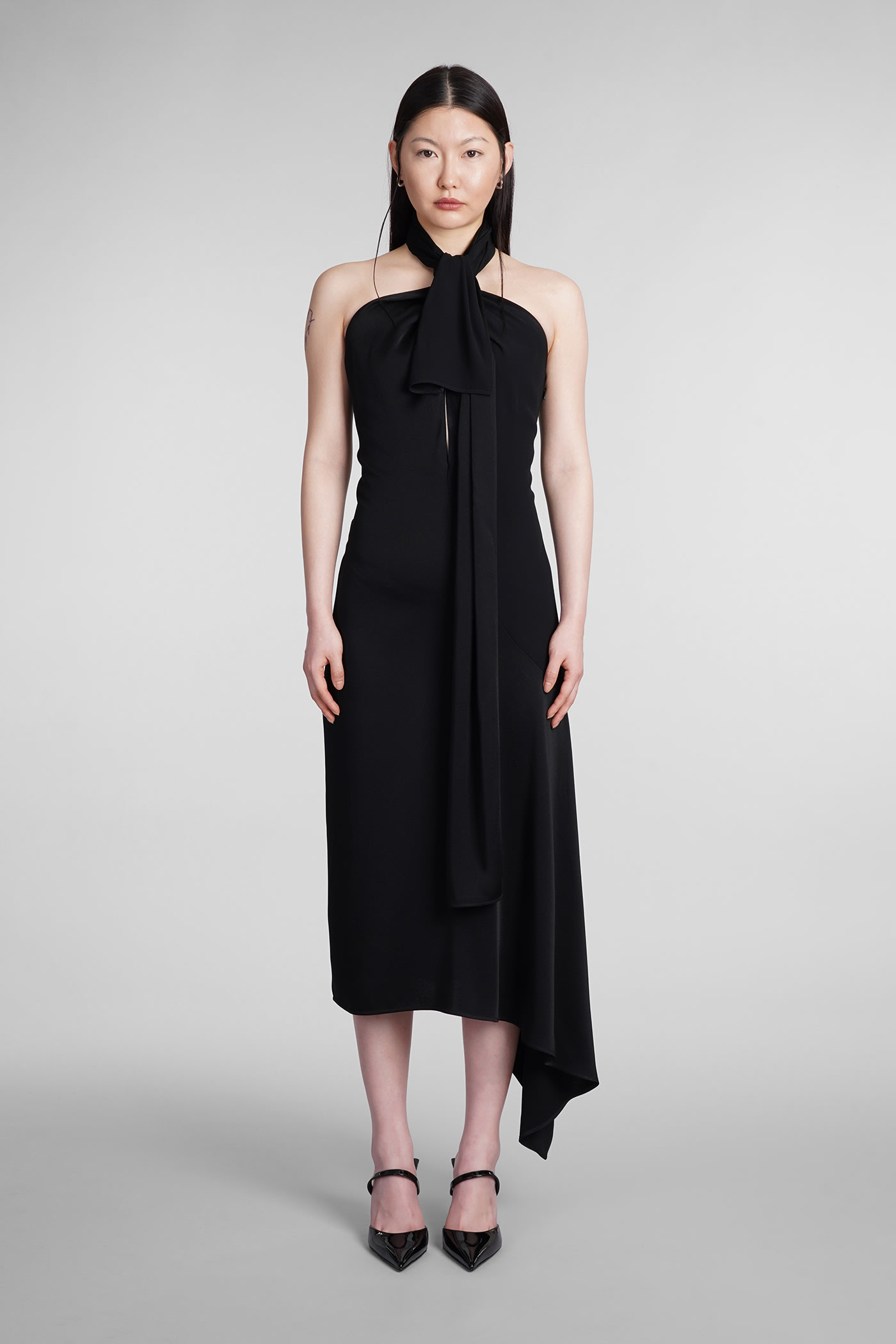 Givenchy Dress In Black Acetate
