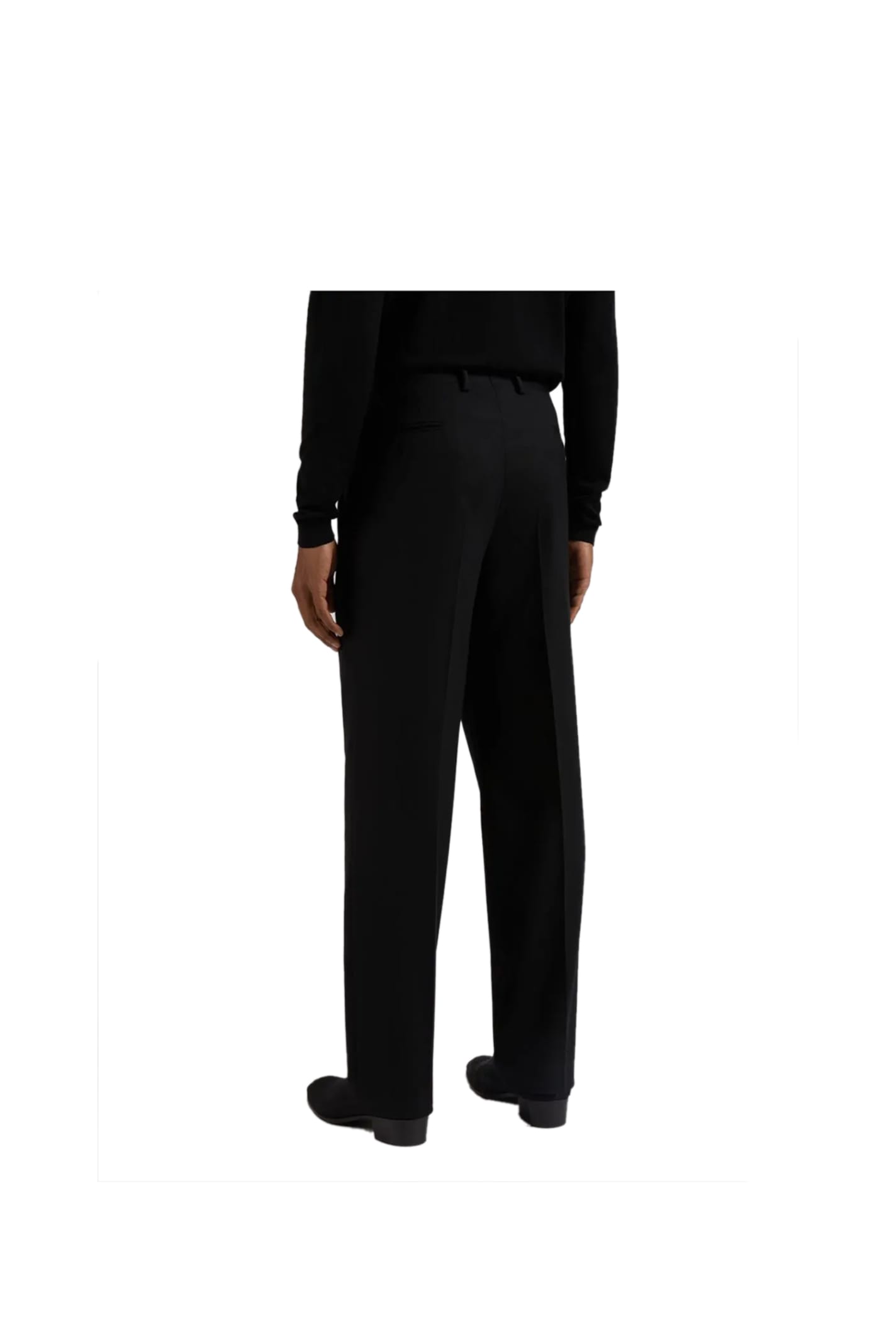 Shop Lardini Pants In Black