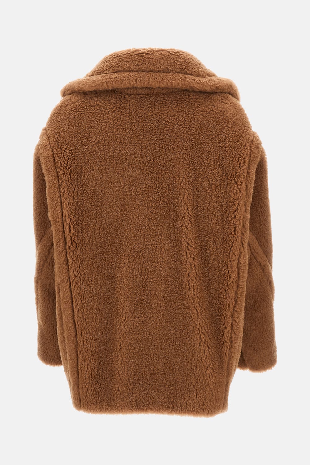 Max Mara Short Teddy Dramma In Brown