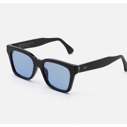 Shop Retrosuperfuture Eyewear In Nero/azzurro