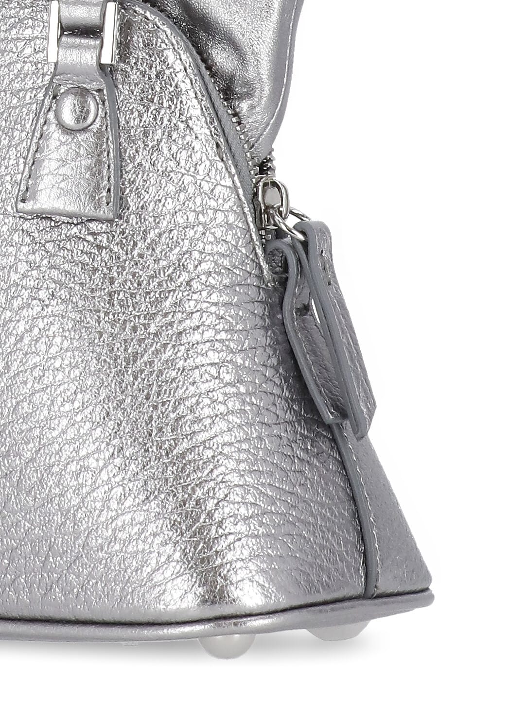 Shop Maison Margiela 5ac Classic Bag In Silver