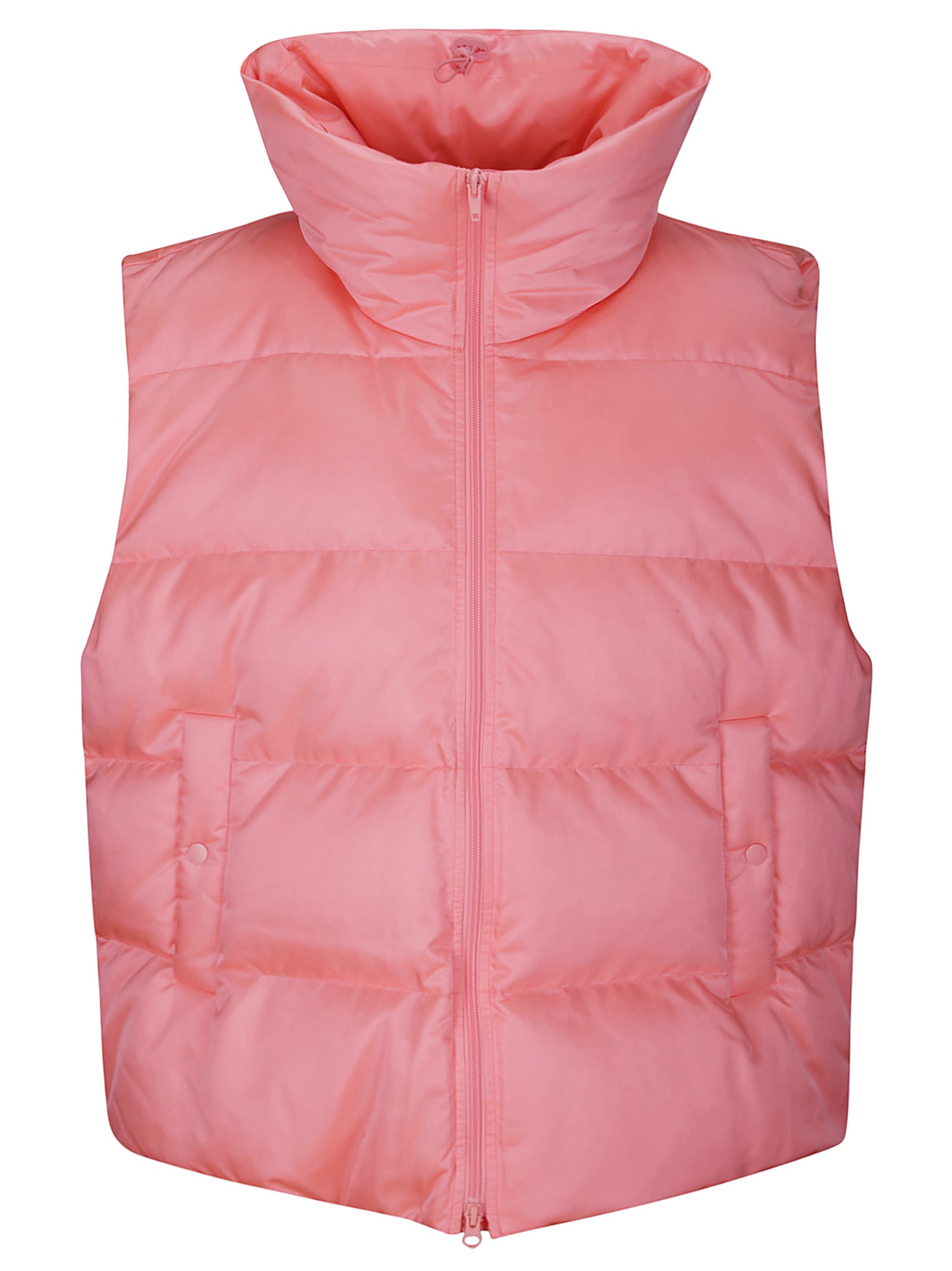 Shop Jnby Down Waistcoat In Pink