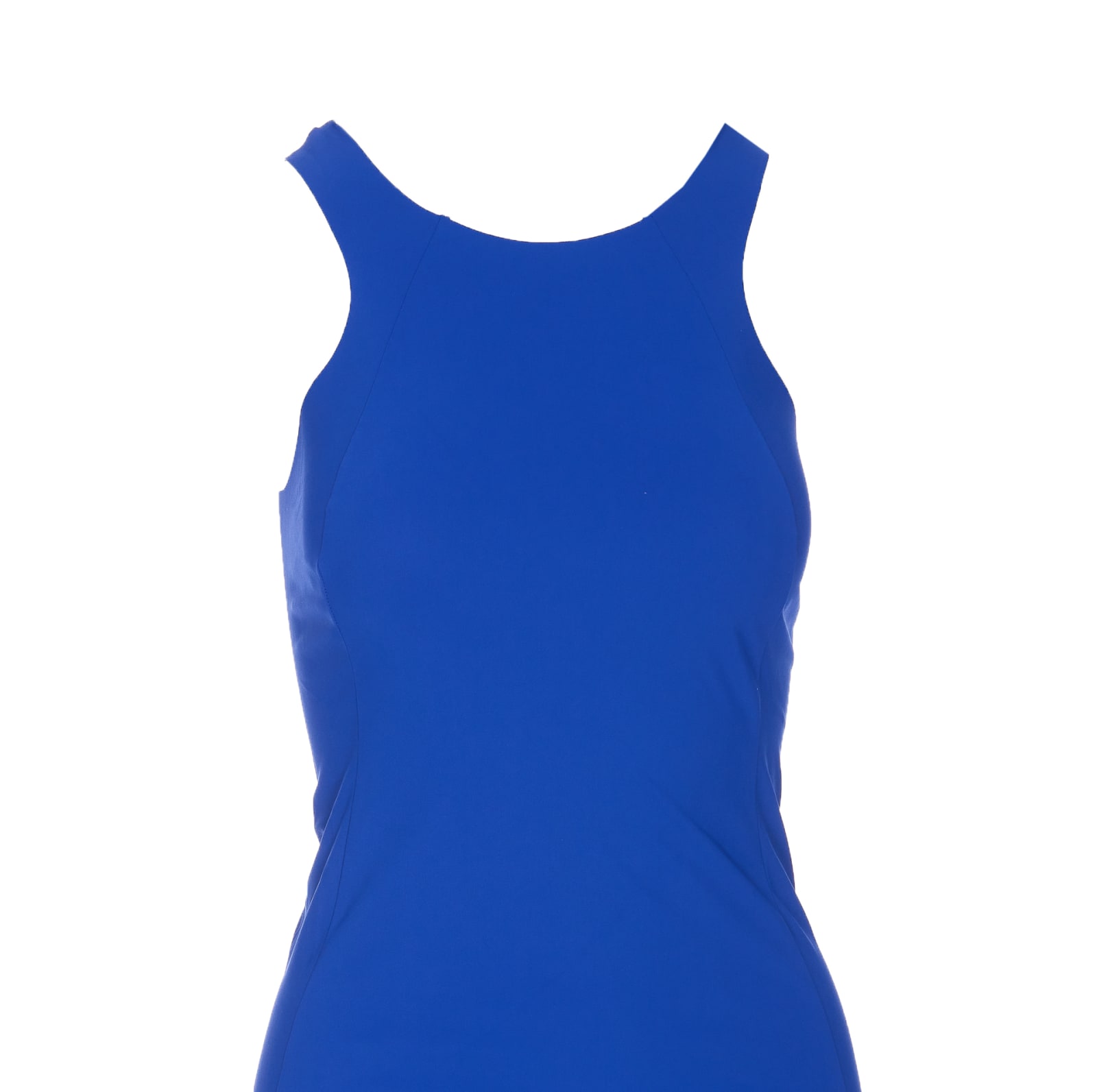 Shop Patrizia Pepe Dress In Blue