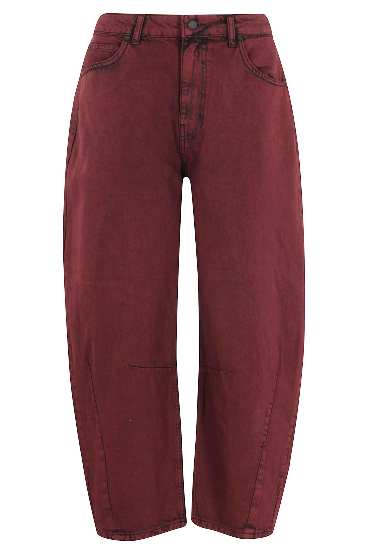 Essentiel Antwerp Impressive Overdye Jeans In Red
