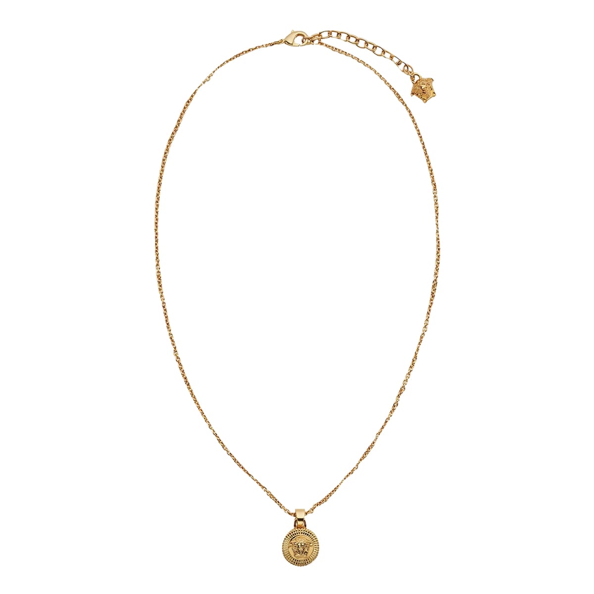 Versace Medusa Biggie Necklace In Golden