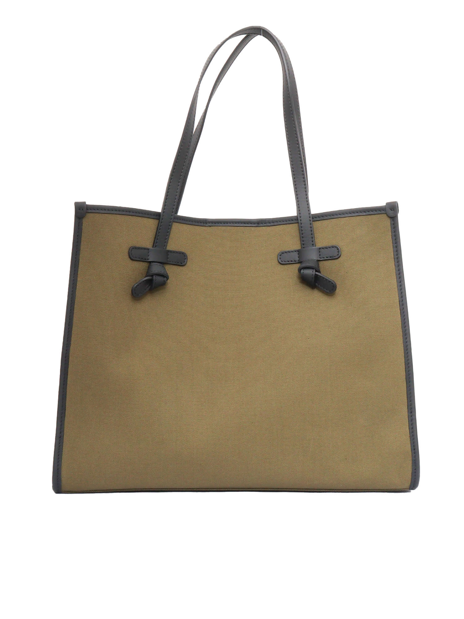 Gianni Chiarini Fabric And Leather Bag 38x31x16