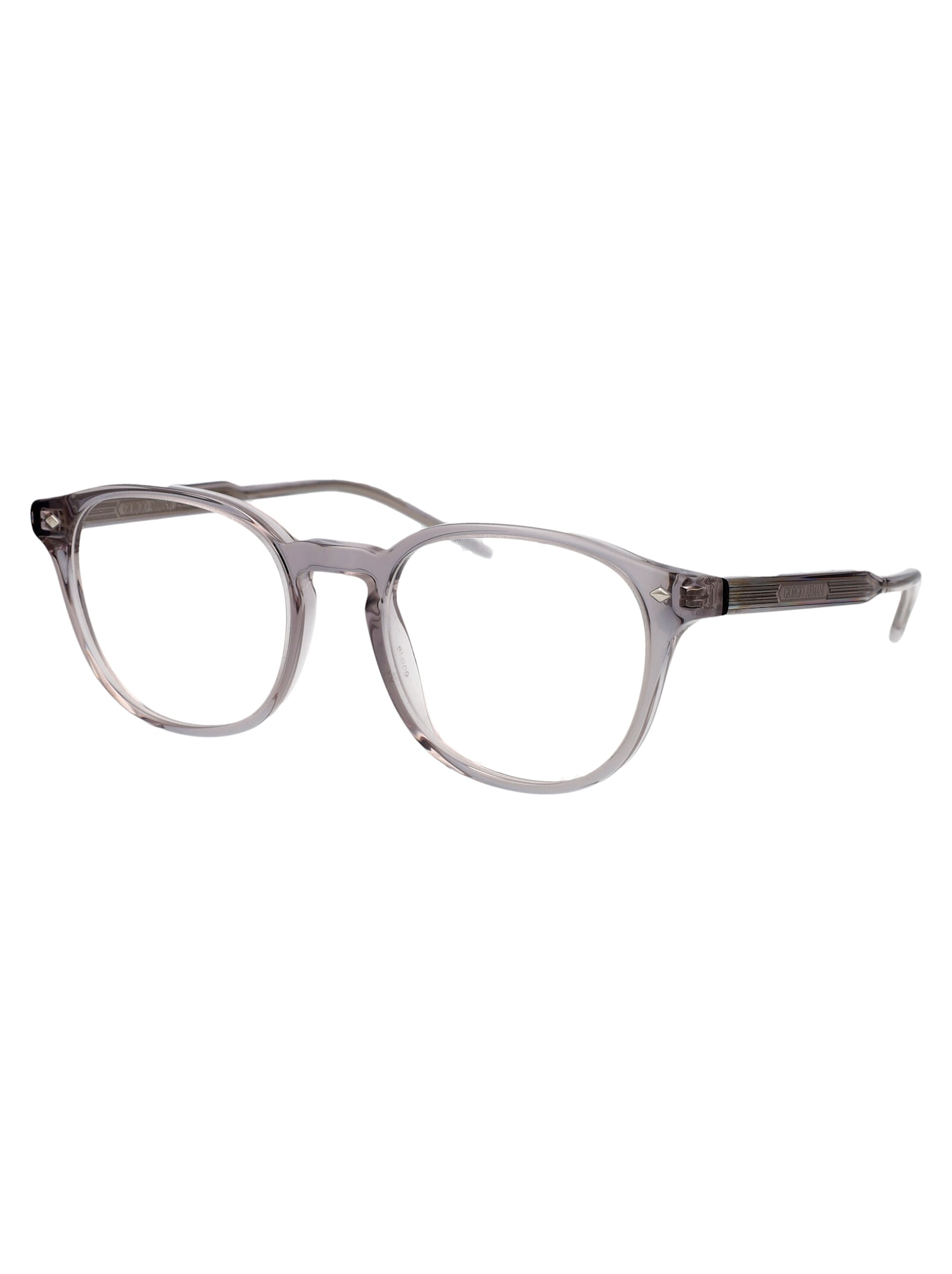 Giorgio Armani 0ar7259 Glasses In 6070 Transparent Grey