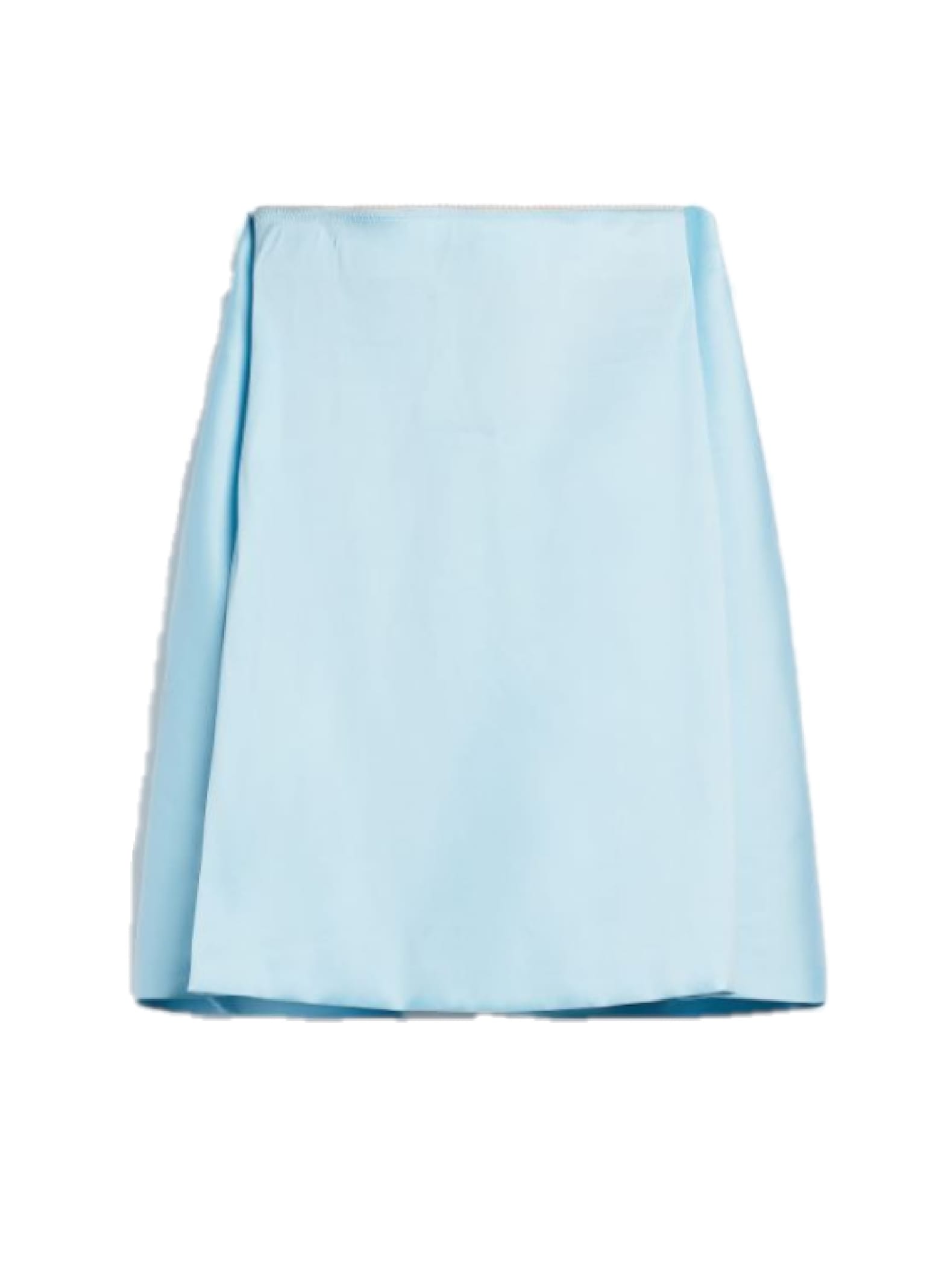 Sportmax Beira Bustled Skirt In Cielo