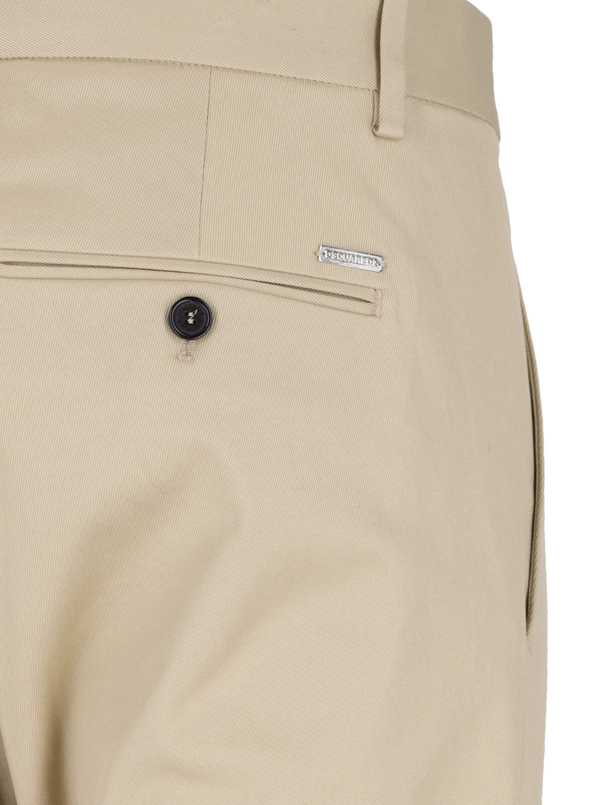 Shop Dsquared2 Slim Pants In Beige