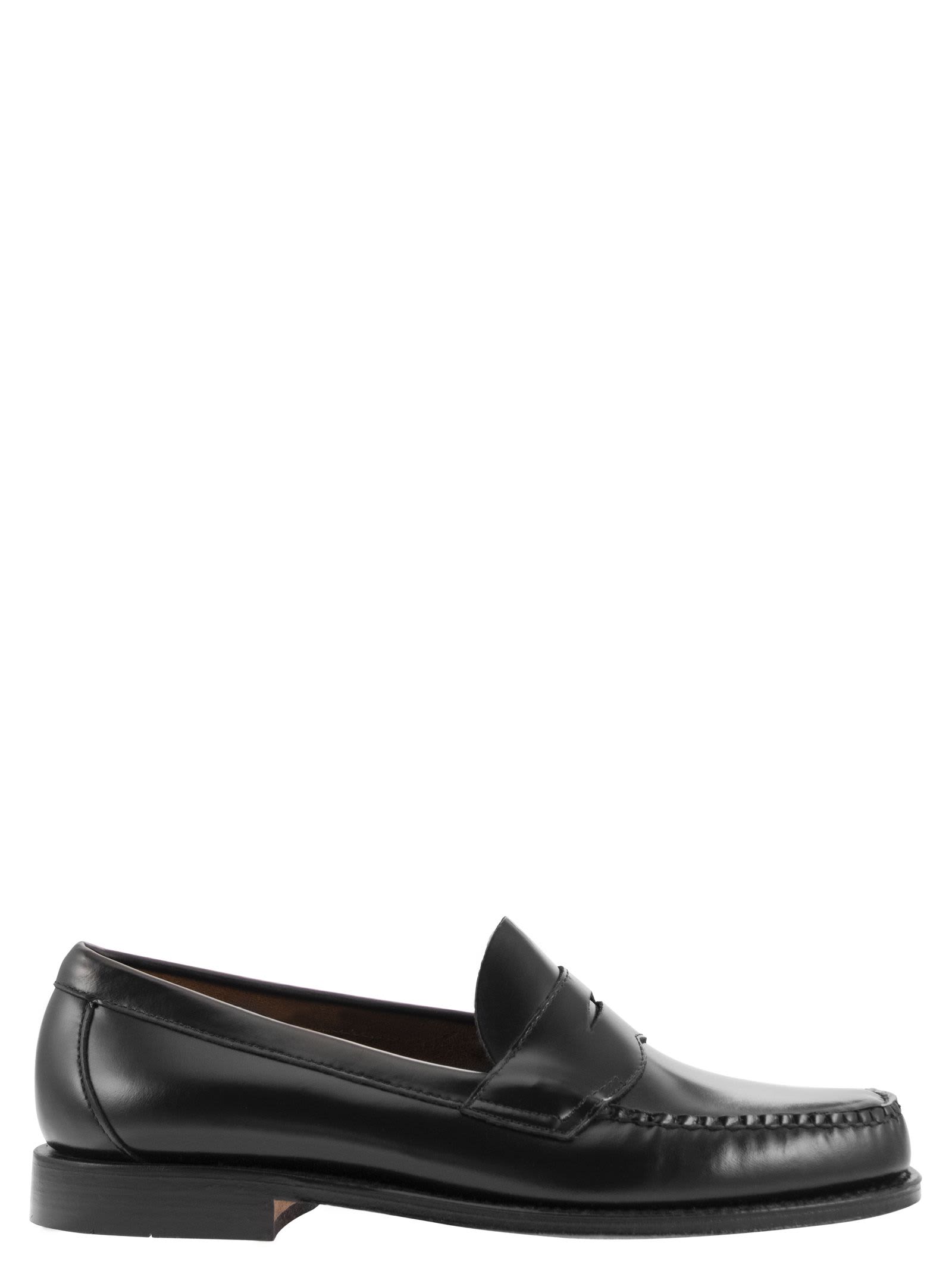 G.h.bass & Co. Weejun - Leather Loafer In Black | ModeSens