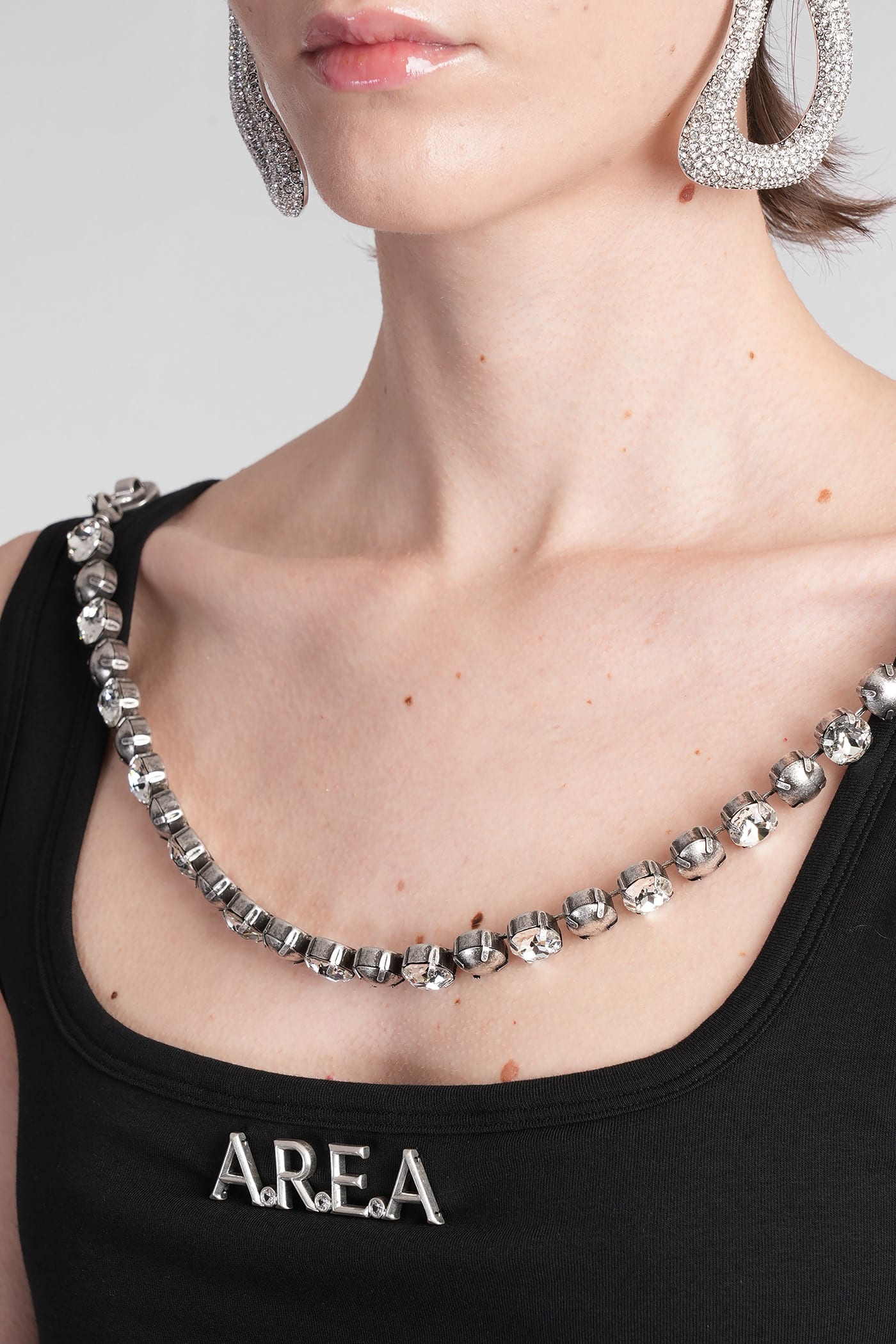 Area Topwear In Black Cotton In Black