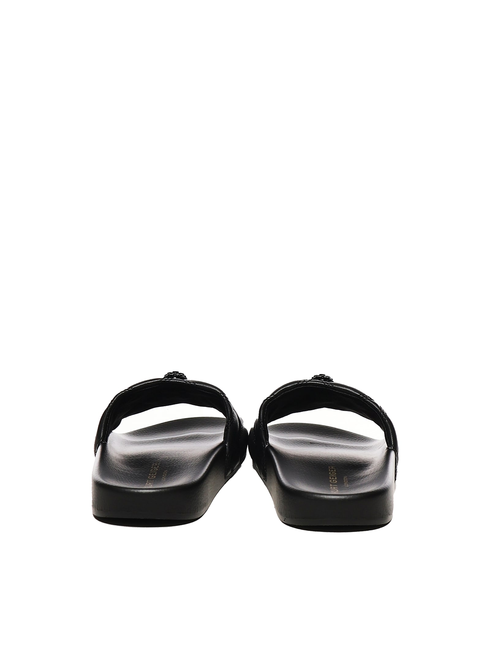 Kurt Geiger Slide Meena Eagle Drench In Black