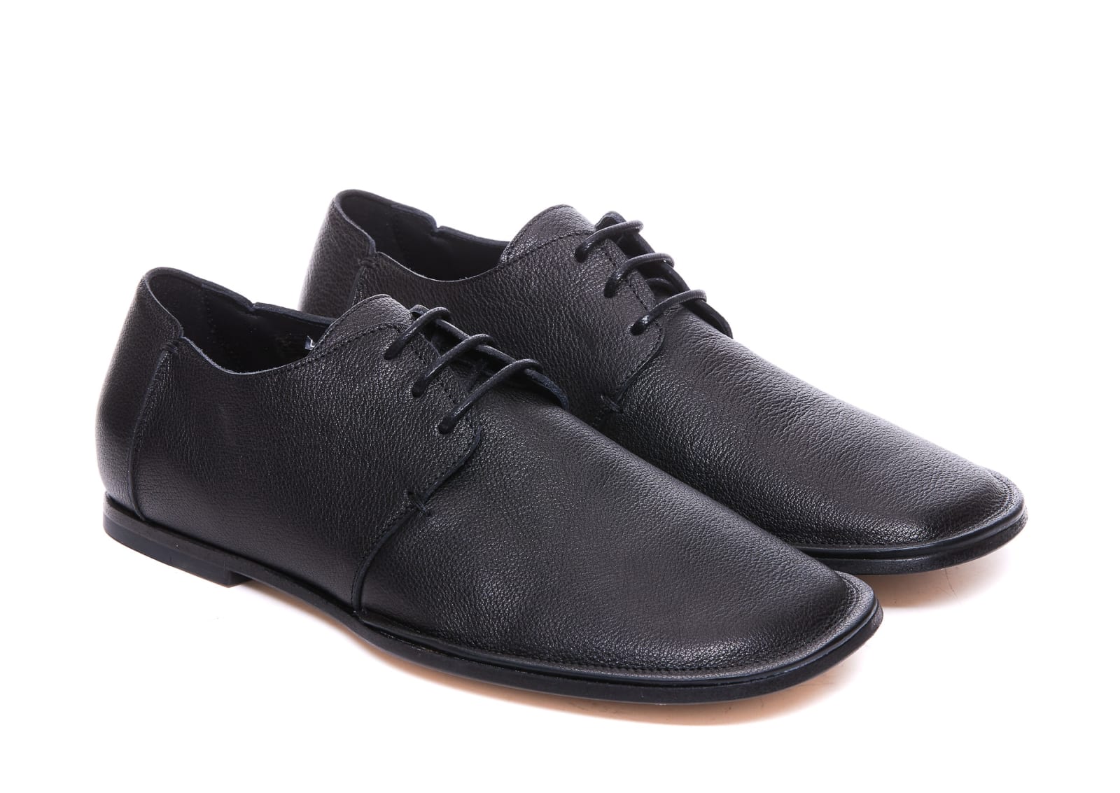 Shop Vic Matie Crispy Laced Up Shoes In Black