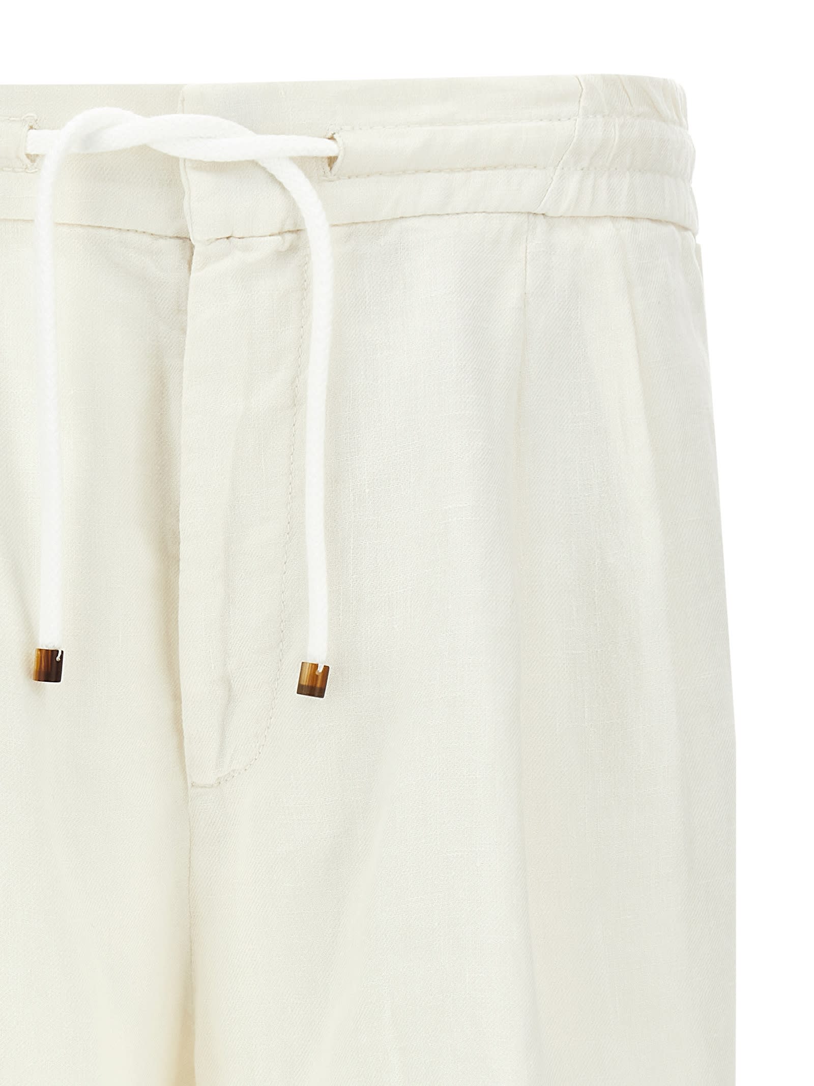 BRUNELLO CUCINELLI LINEN BERMUDA SHORTS