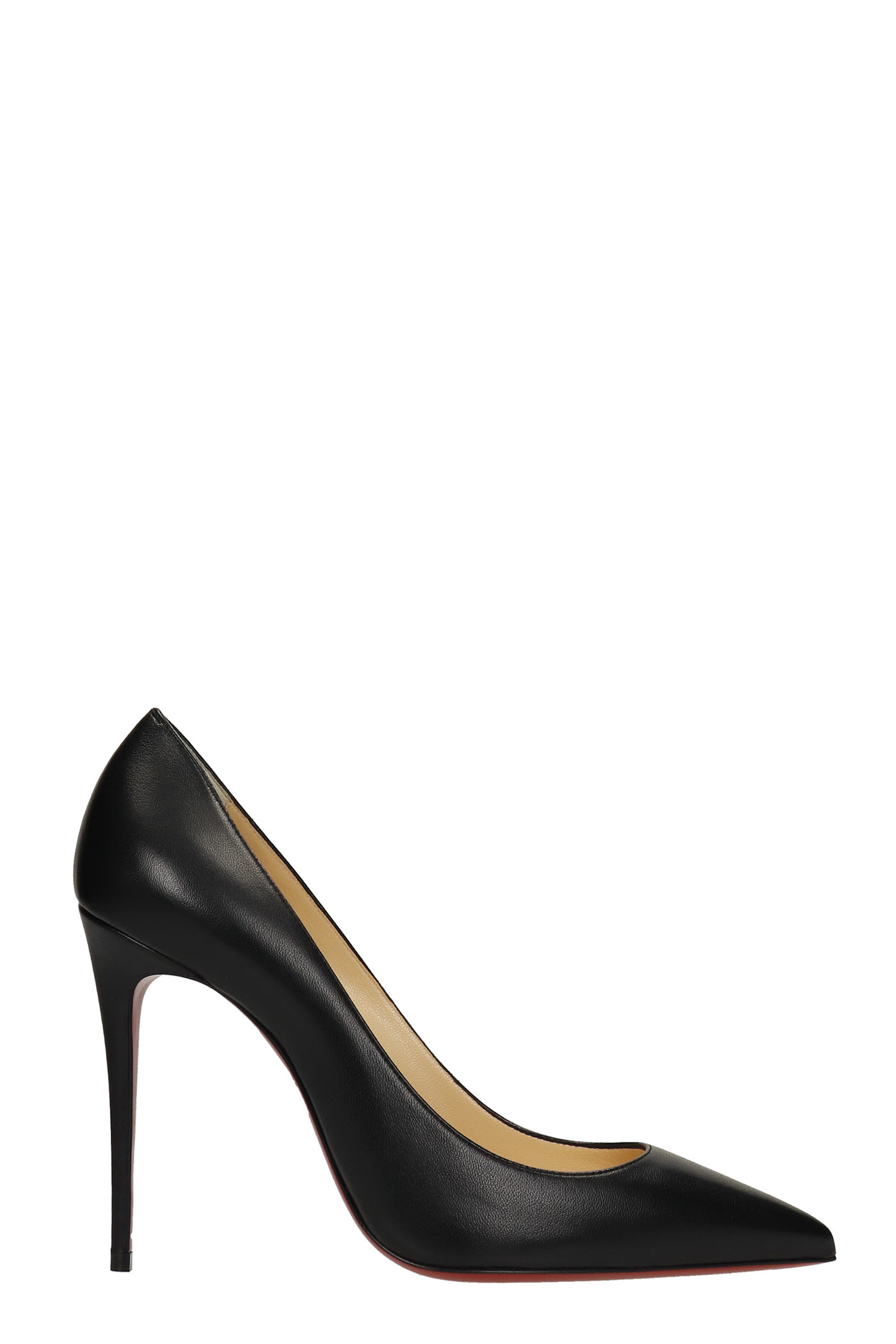 Christian Louboutin Kate 100 Pumps In Black Leather