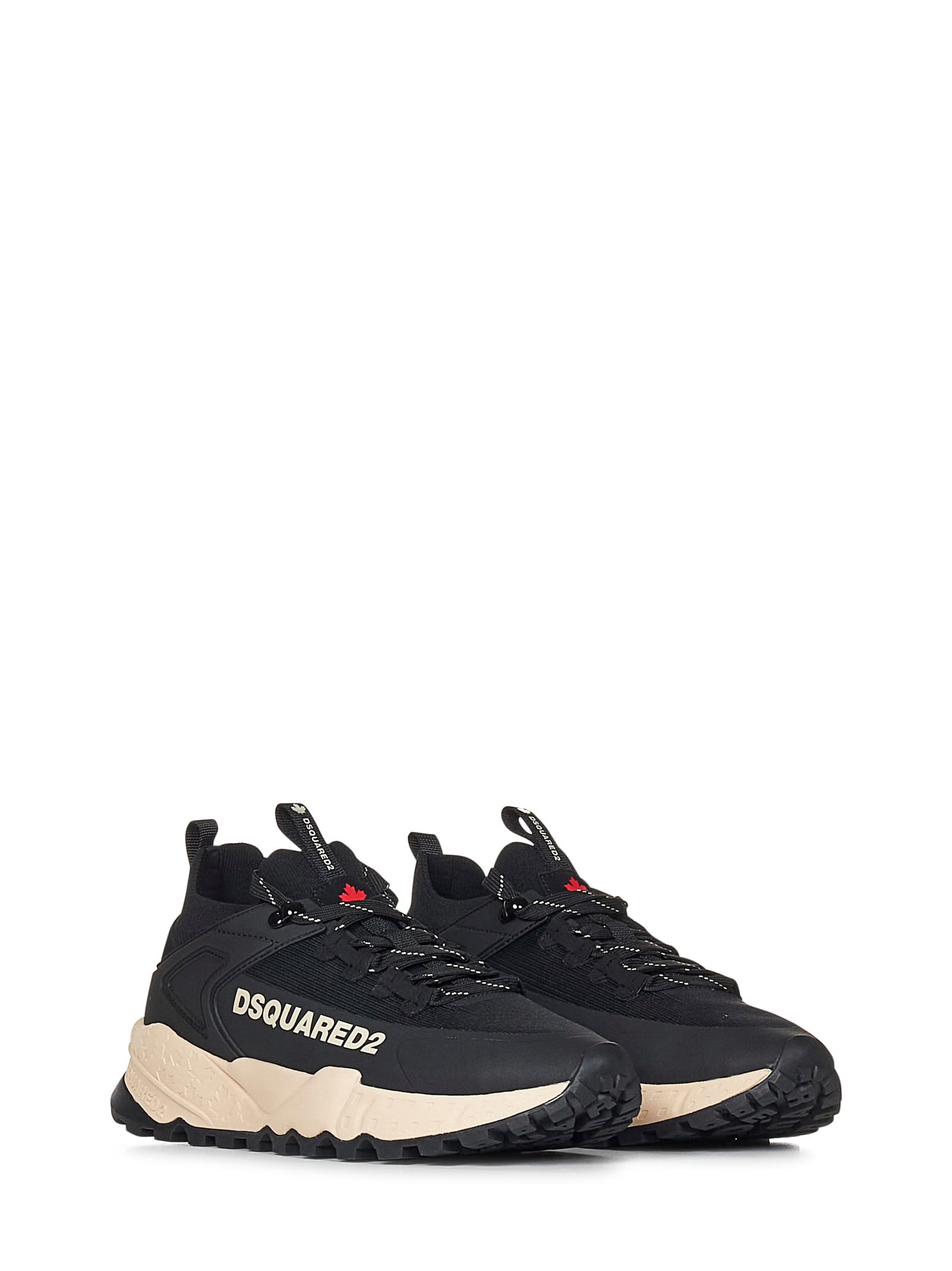 Shop Dsquared2 Free Sneakers In Black