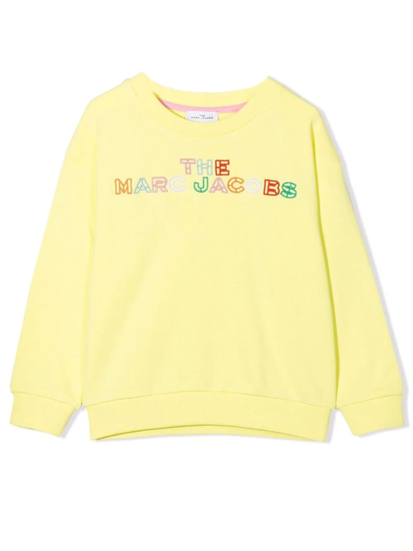 Marc Jacobs Yellow Cotton Sweatshirt