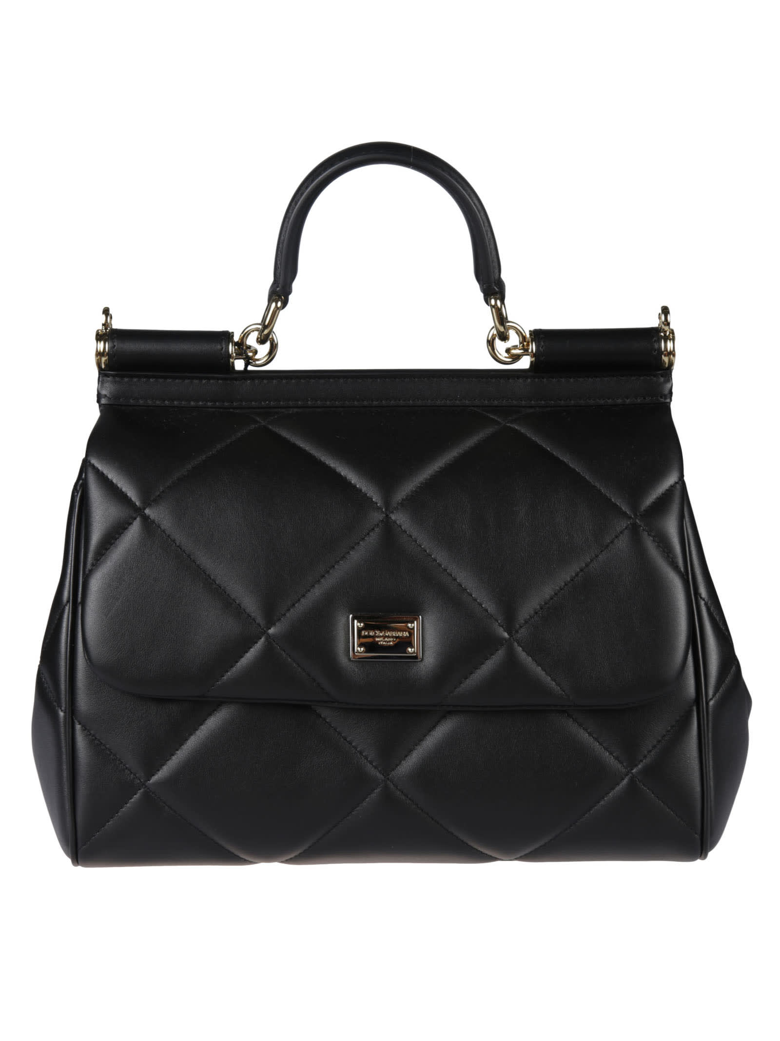 Dolce & Gabbana Quilted Sicily Tote