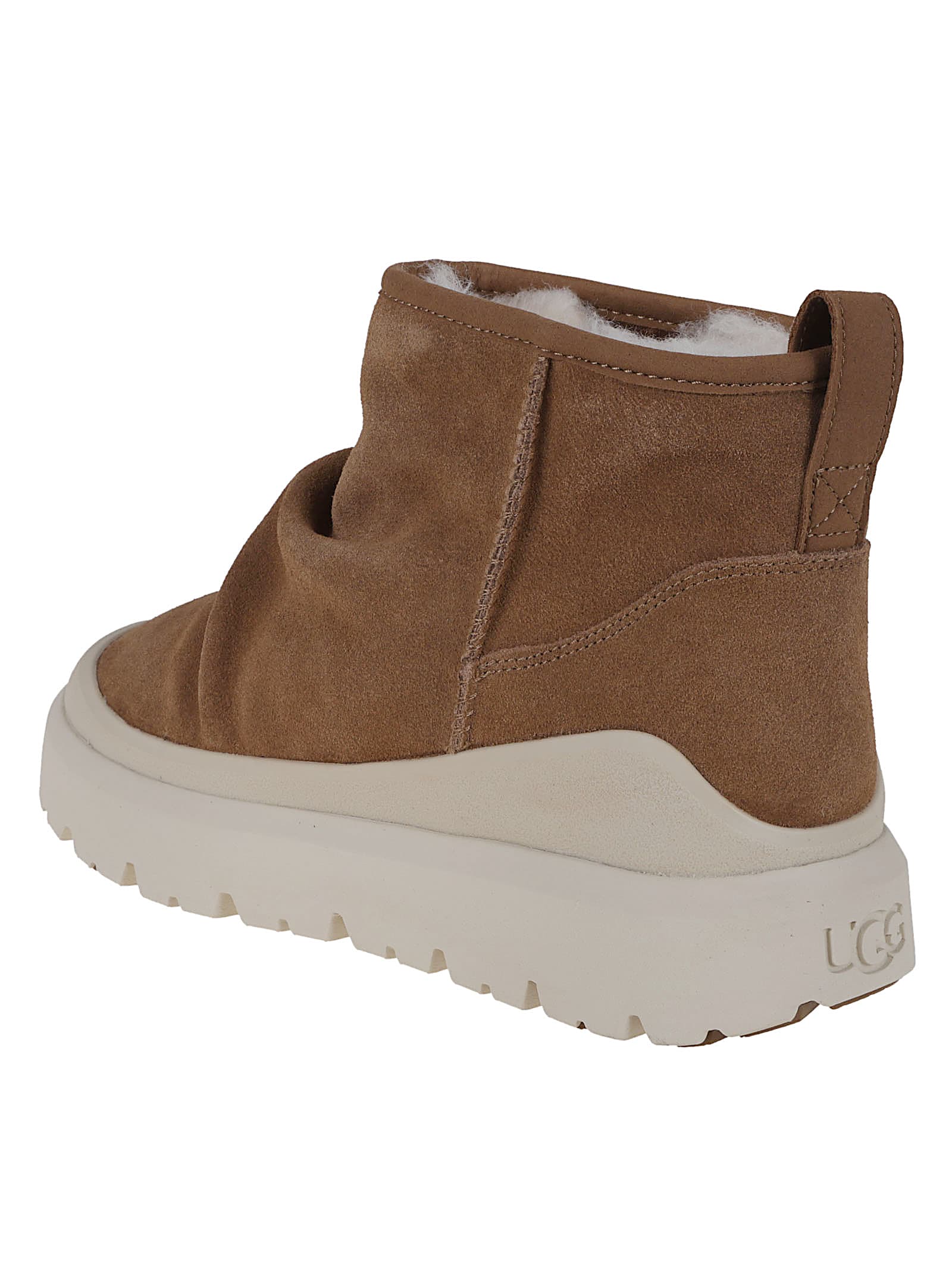 Ugg Heritage Utility Mini Boots In Brown