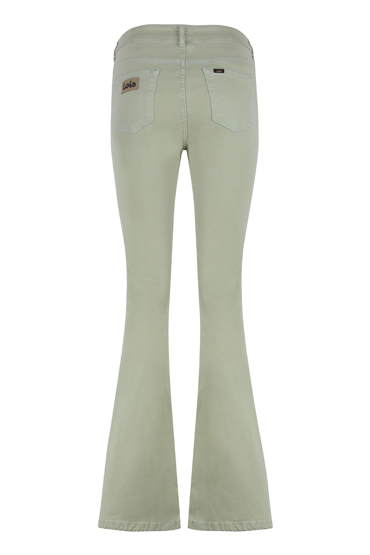 Lois Palas Boot-cut Jeans In Green