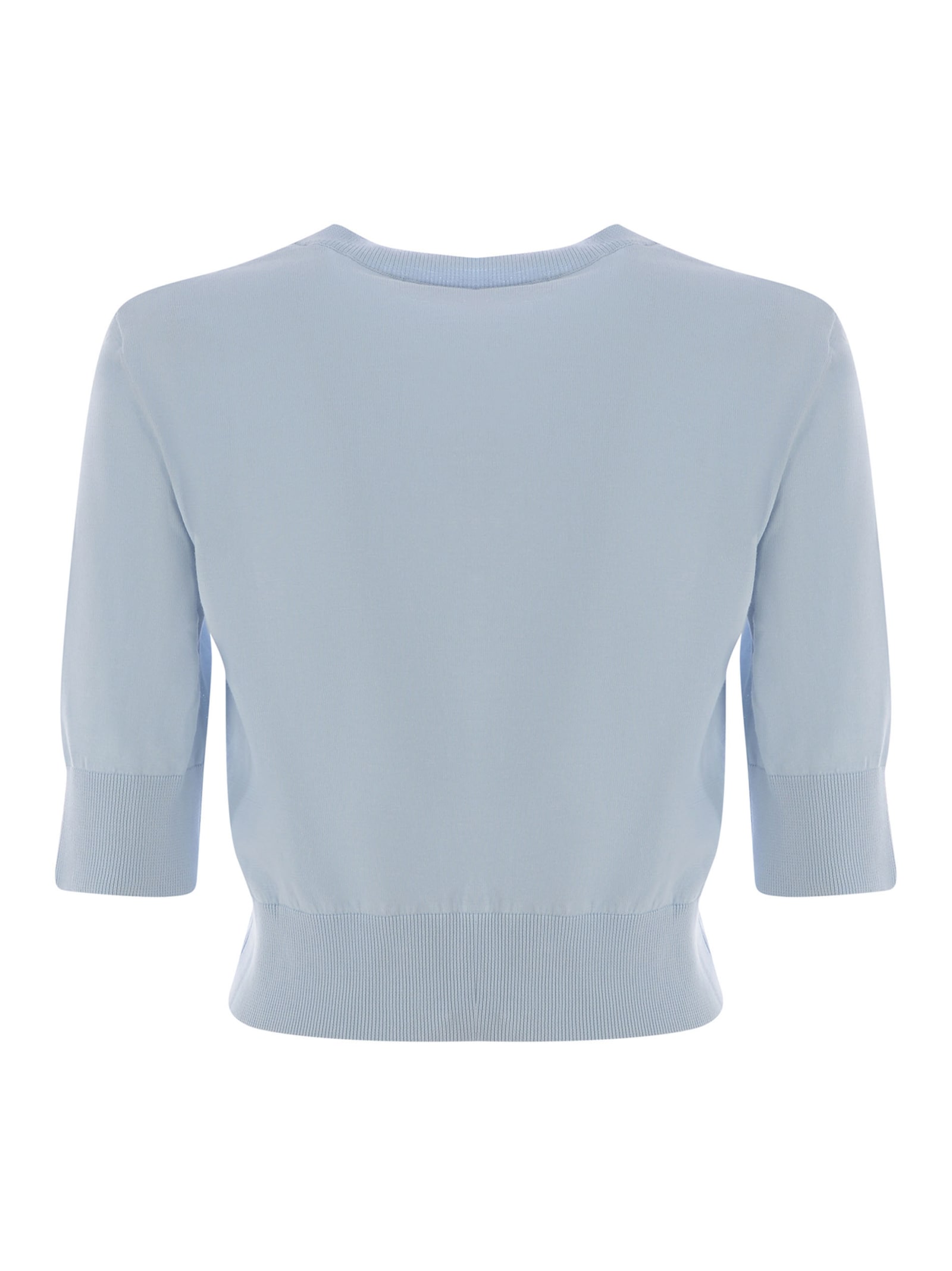 Shop Dsquared2 T-shirt  Made Of Cotton In Light Blue