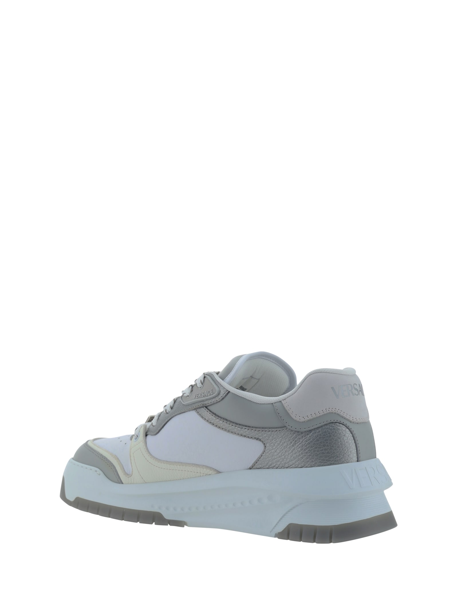 Shop Versace Odissea Sneakers In Grey