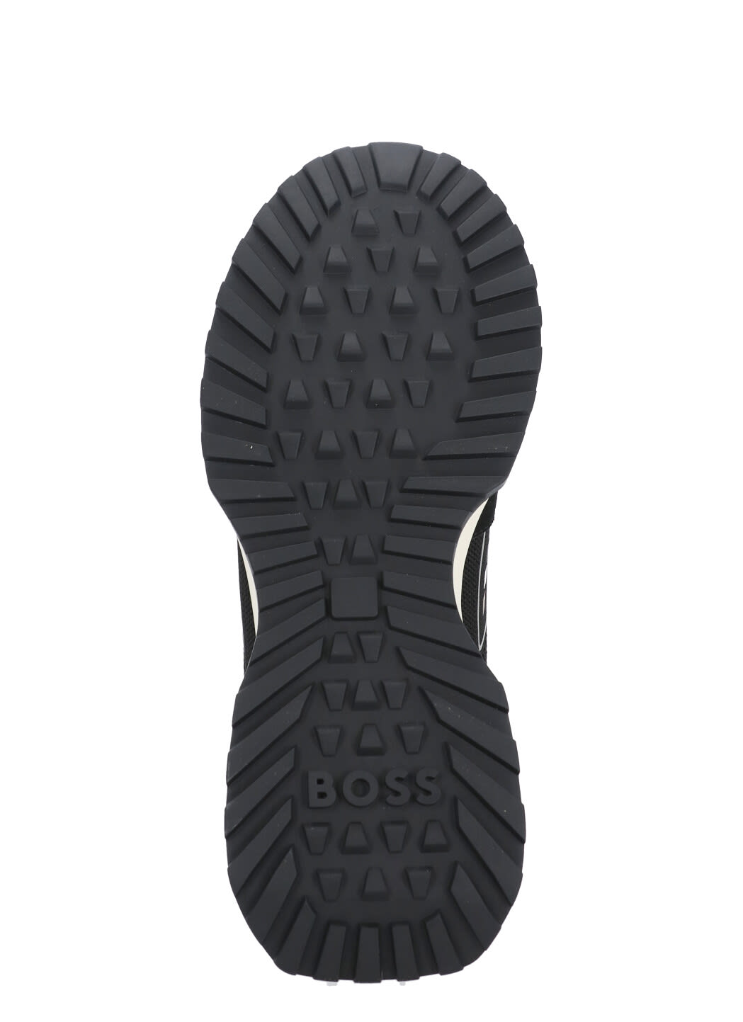 Shop Hugo Boss Jonah Runn Knsd Sneakers In Black