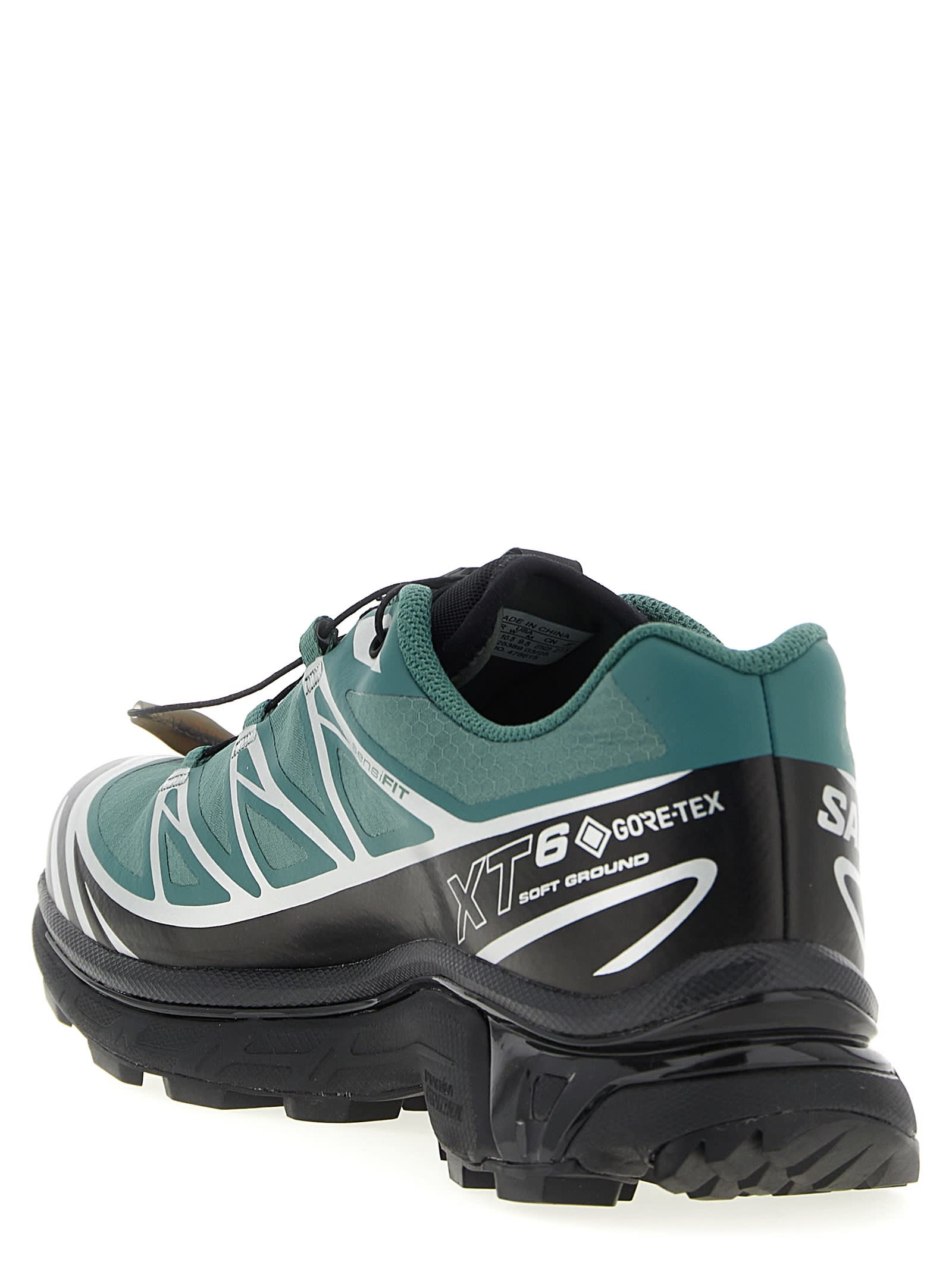 Salomon Xt-6 Gtx Sneakers In Green