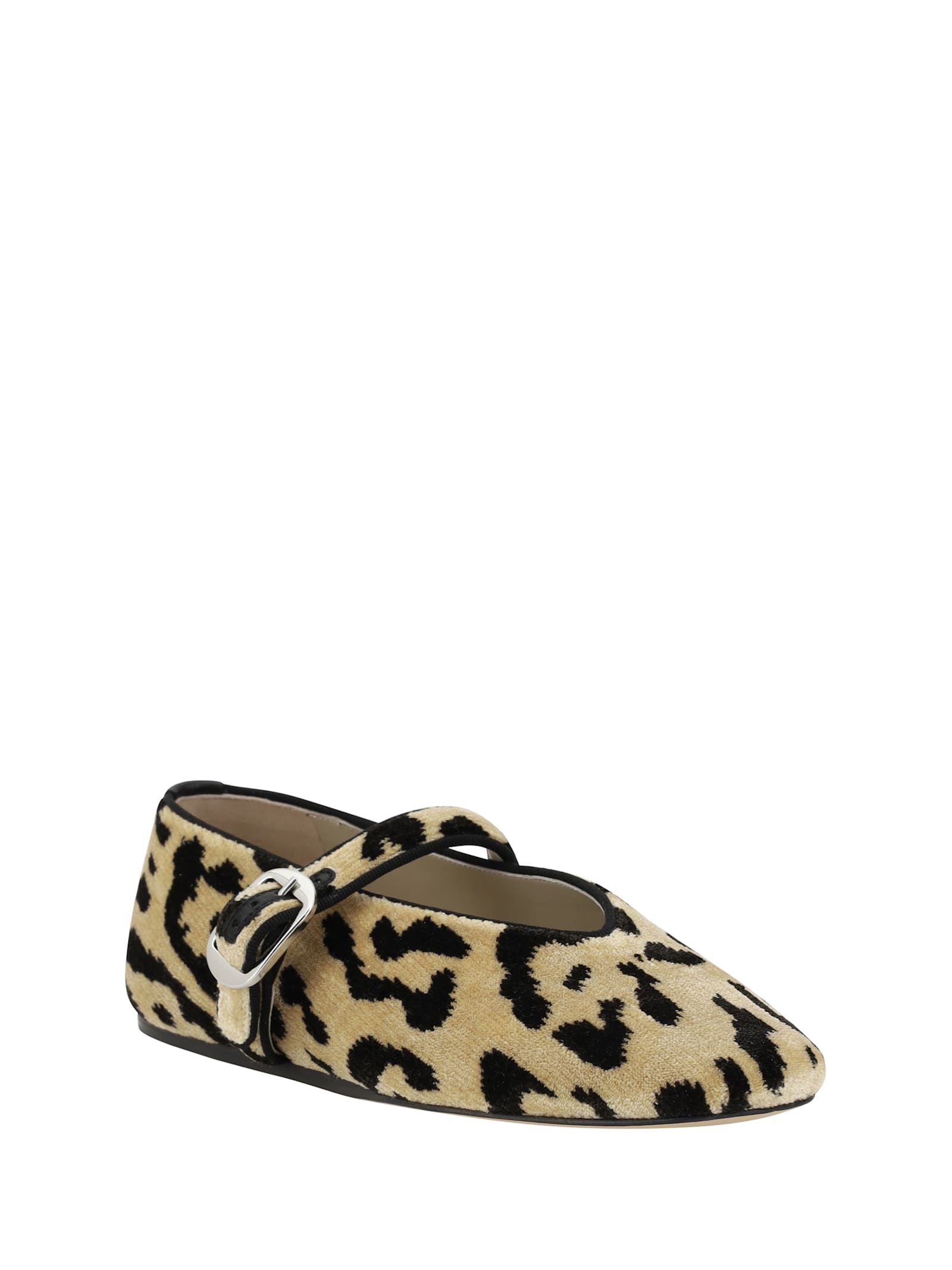 LE MONDE BERYL LEOPARD STELLA BALLERINAS 