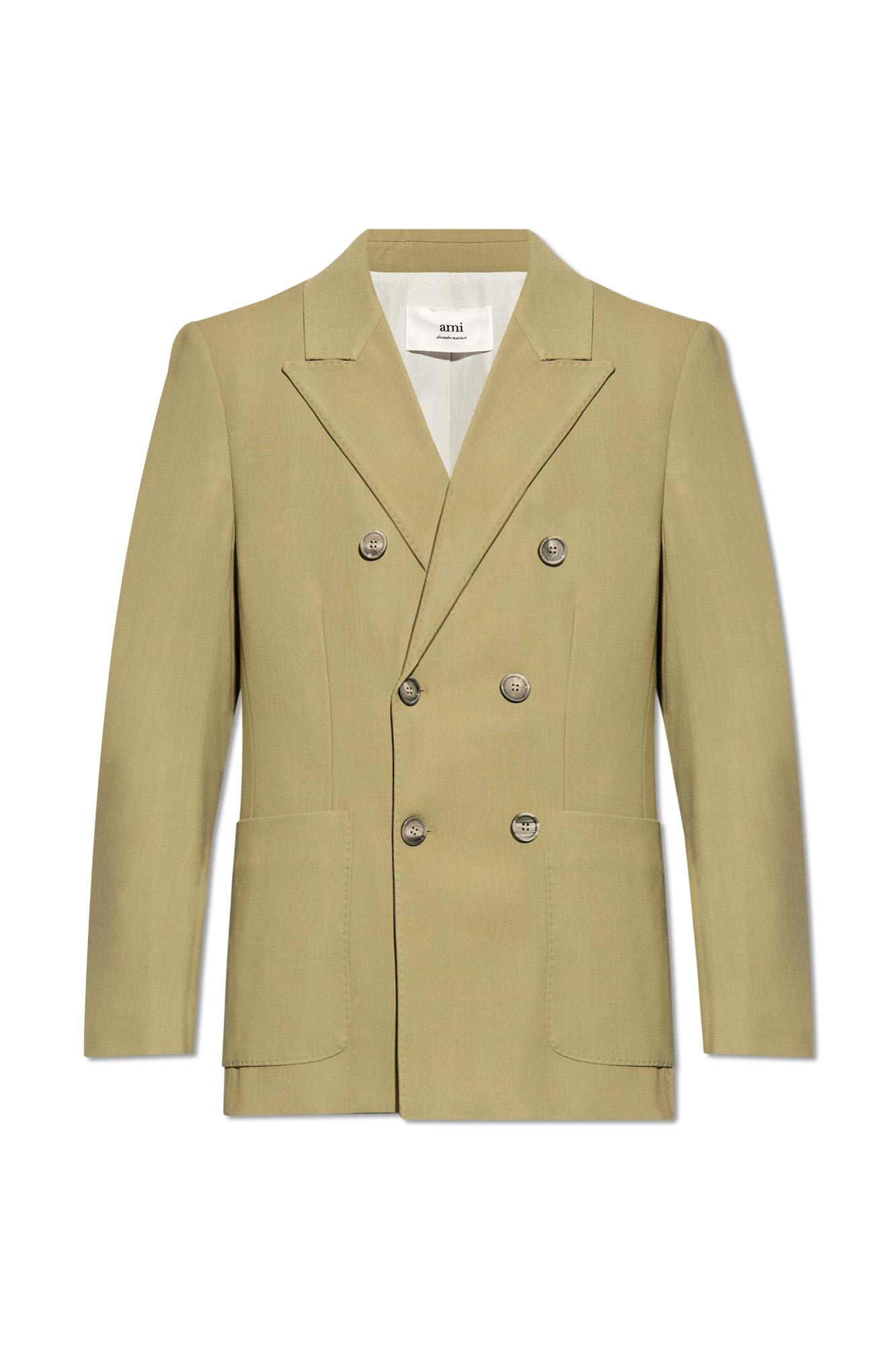 AMI ALEXANDRE MATTIUSSI AMI ALEXANDRE MATTIUSSI DOUBLE-BREASTED BLAZER