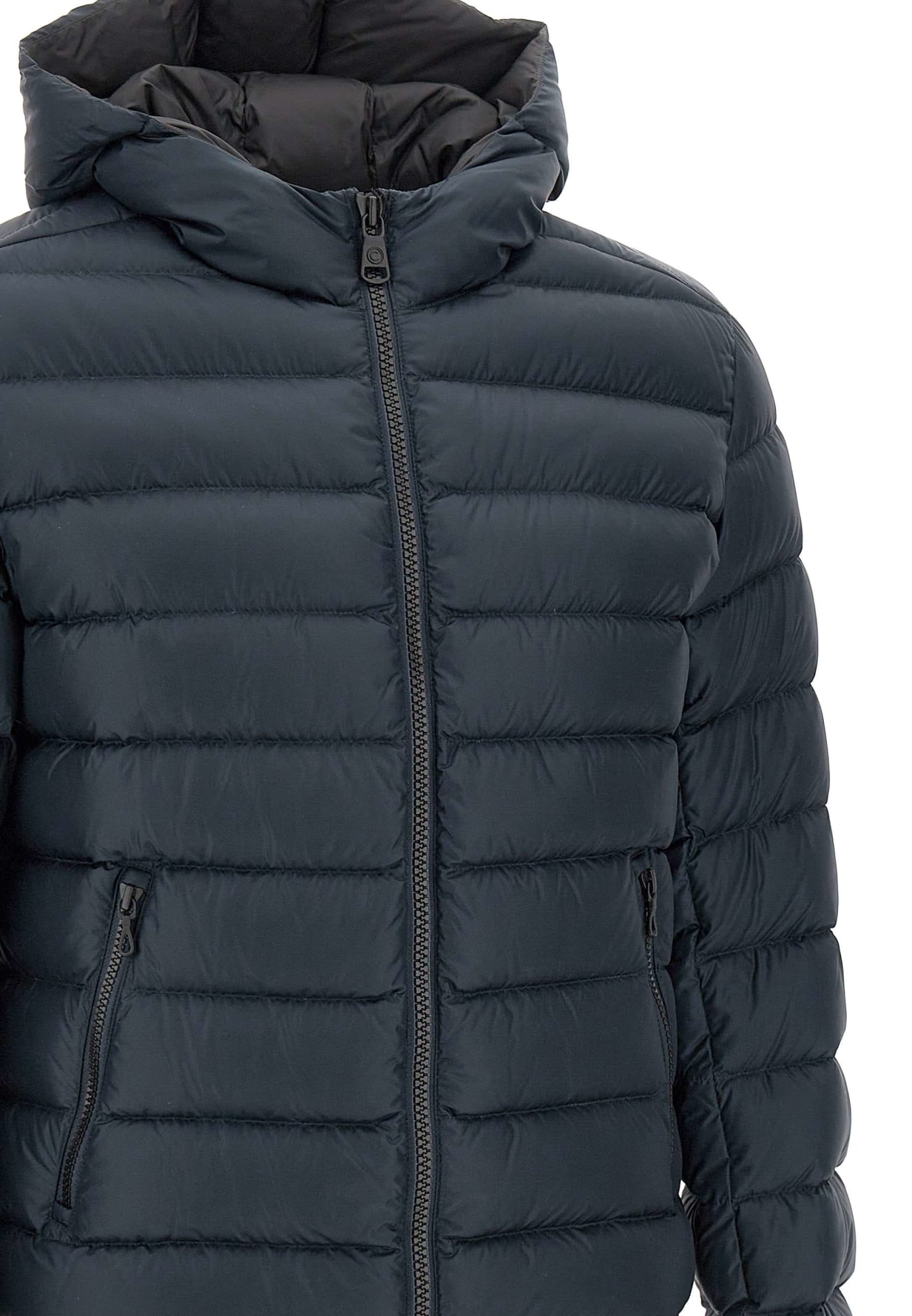 Shop Colmar Econcrete Down Jacket In Blue