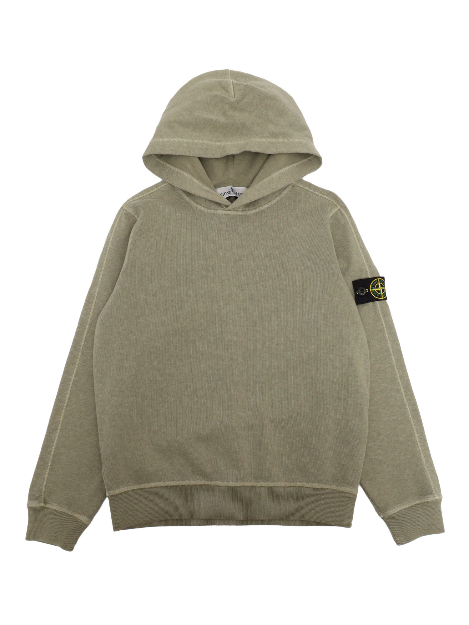 Stone Island Sweatshirt In Brown