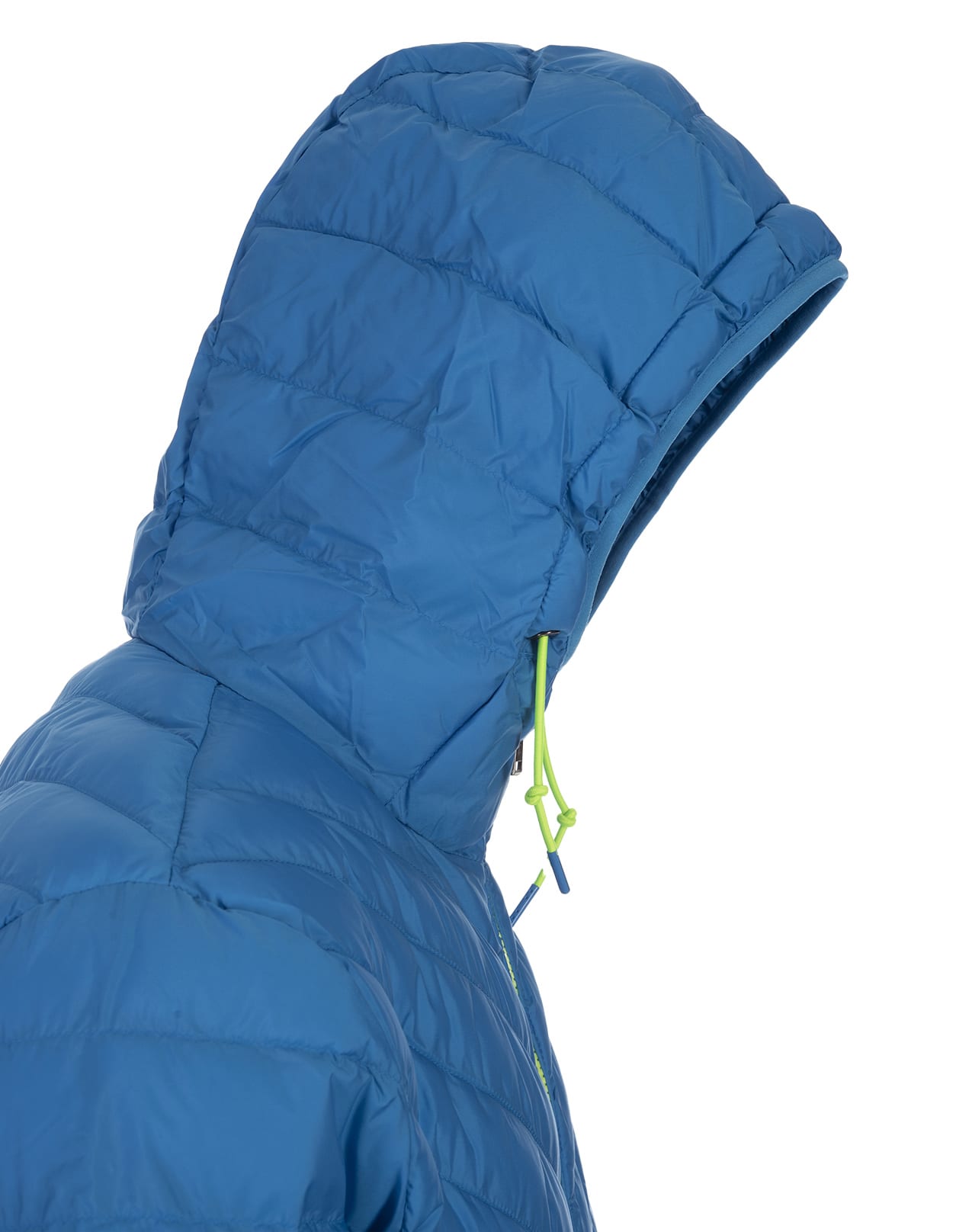 Shop Polo Ralph Lauren Sky Blue Foldable Water Repellent Jacket Down Jacket In Oceano