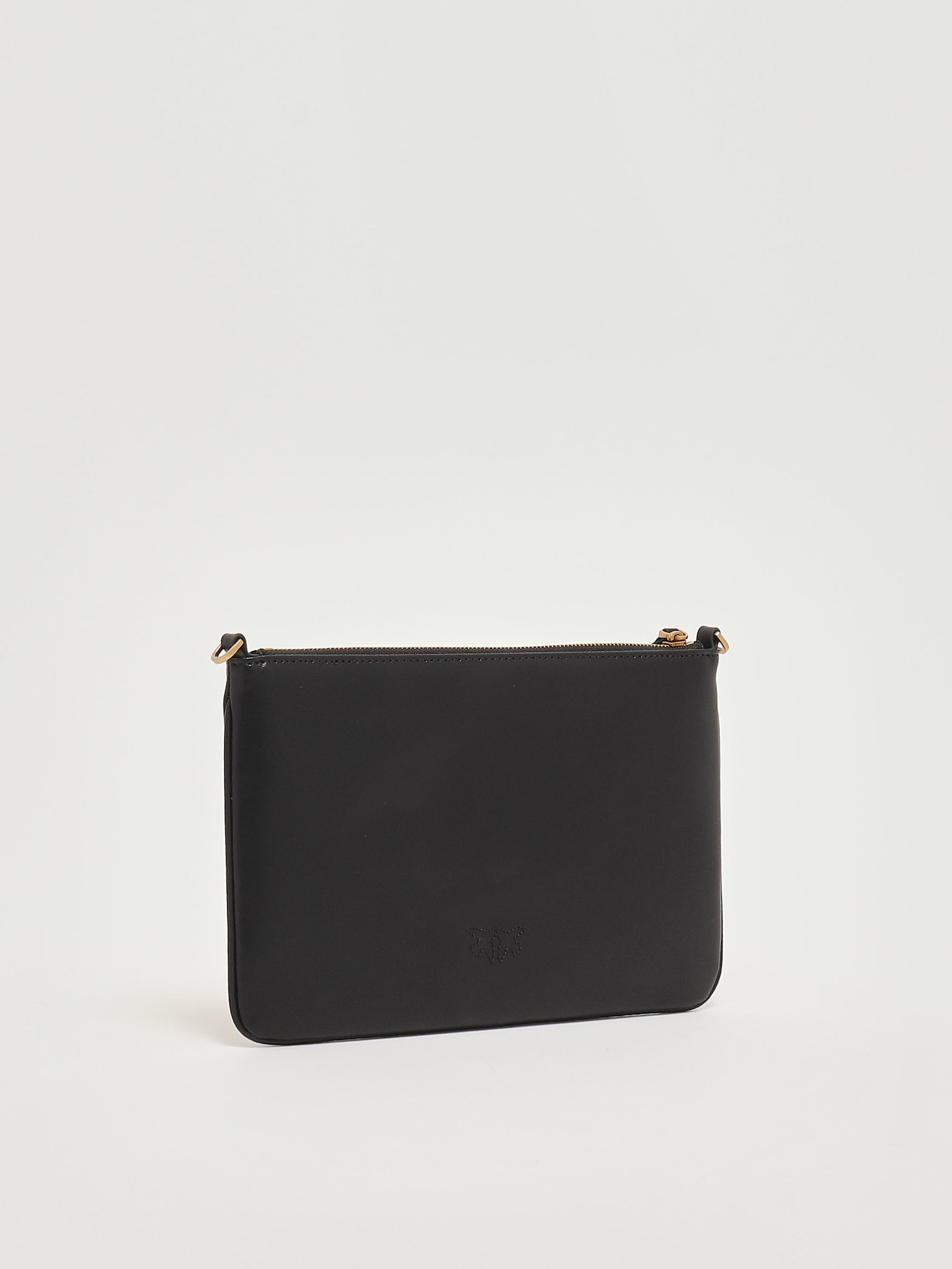Pinko Flat Classic Clutch In Black