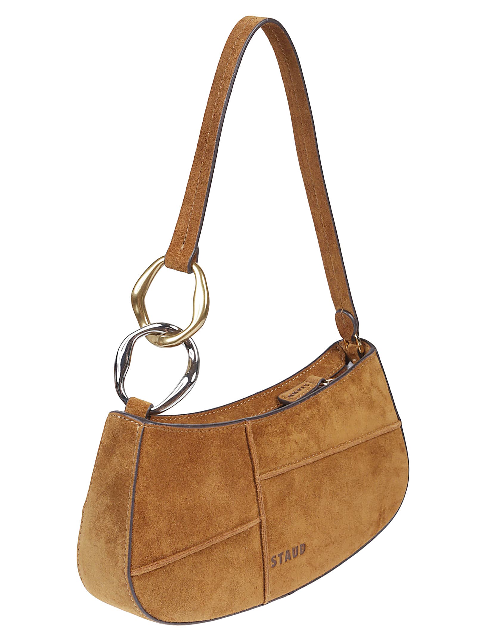 Staud Ollie Shoulder Bag In Brown
